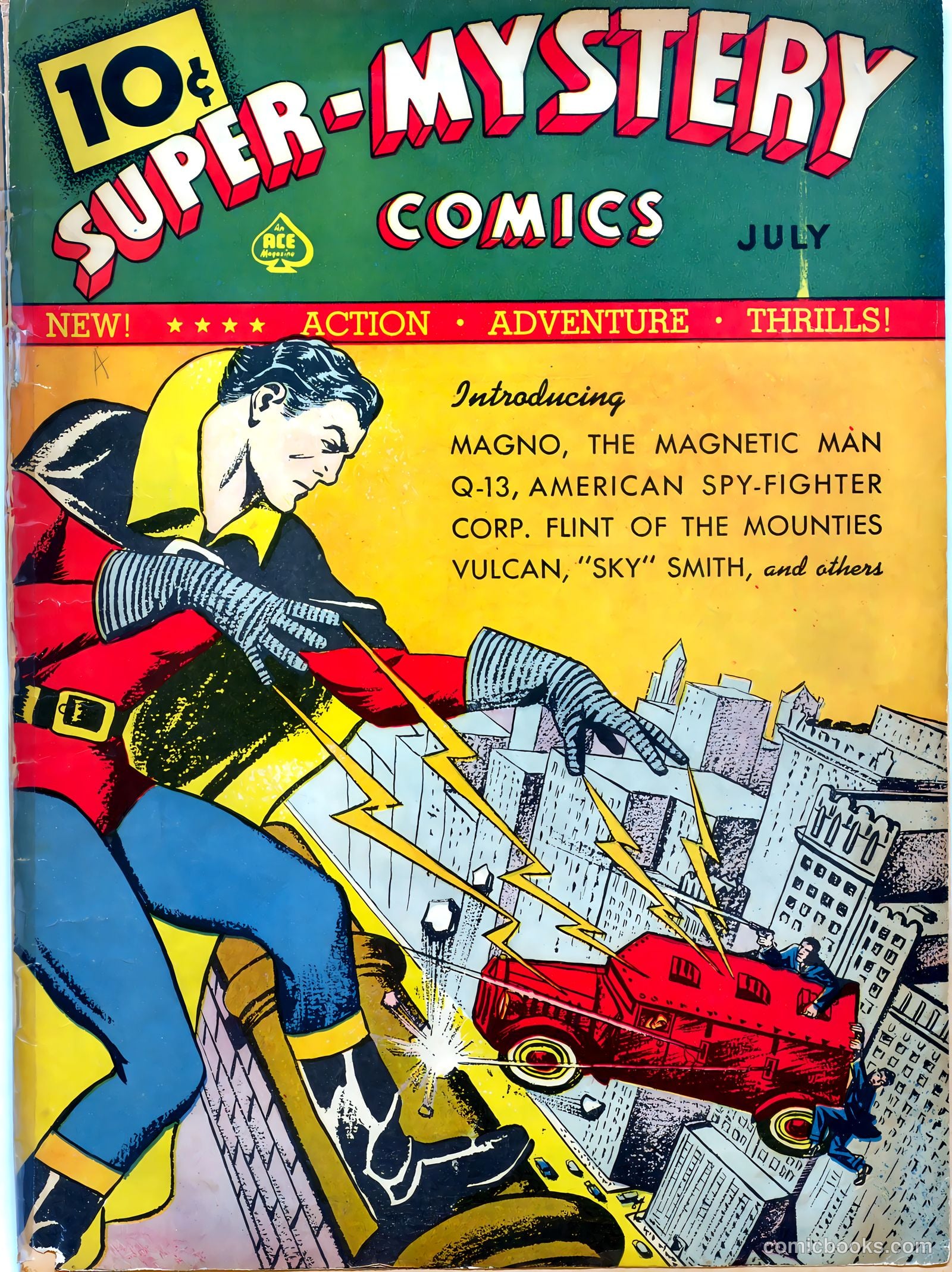 Super-Mystery Comics v1 #1 — page 1 of 68