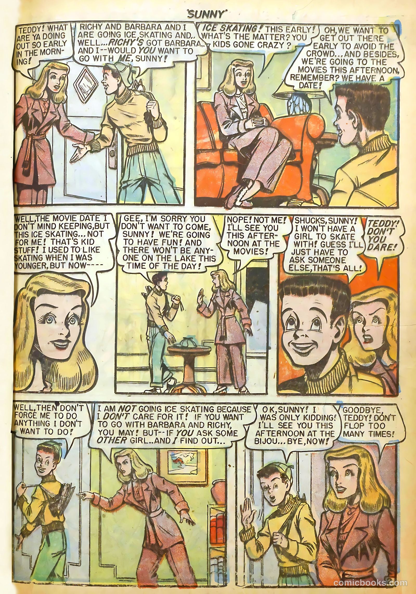 Sunny Comics #1 — page 3 of 36