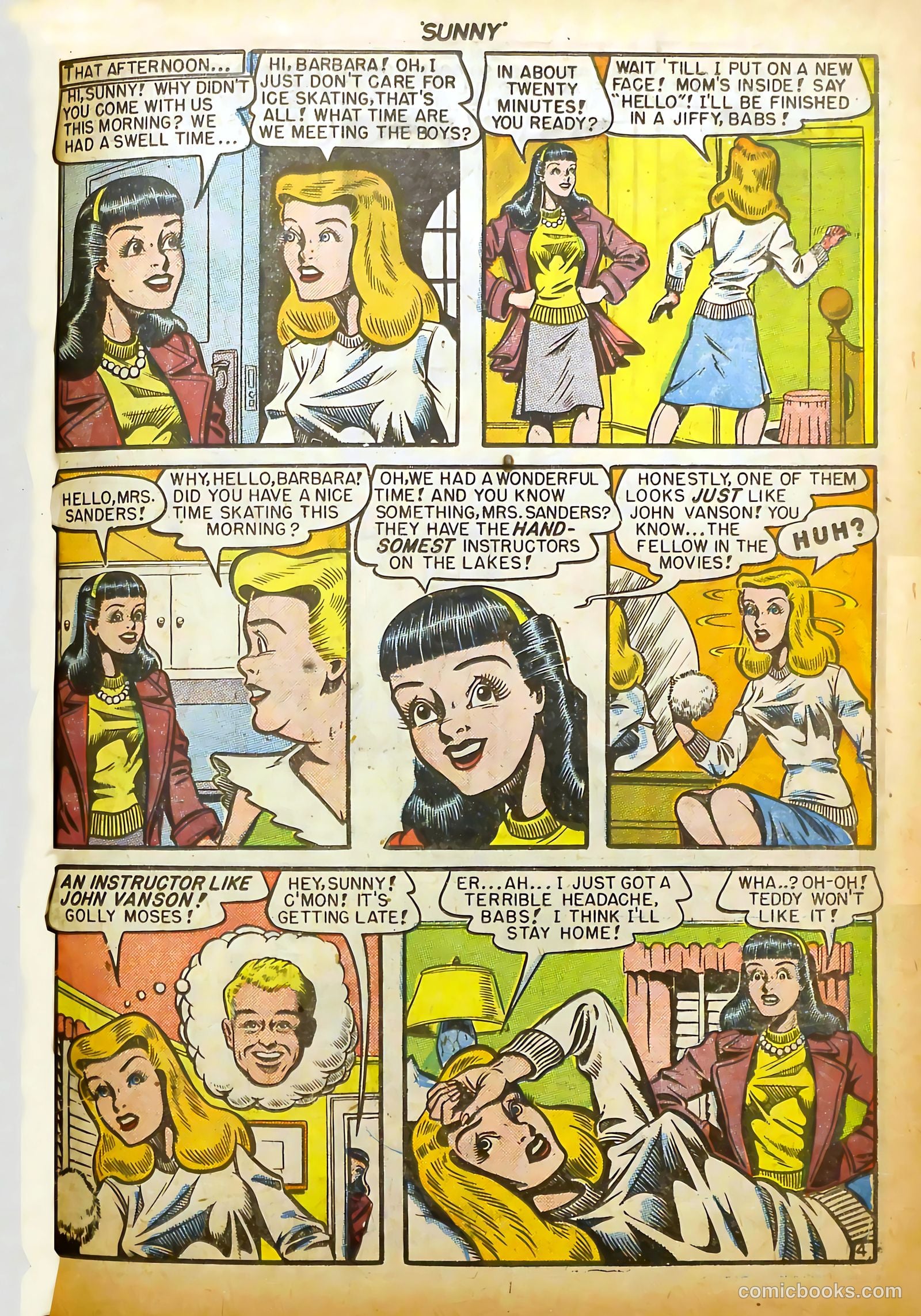 Sunny Comics #1 — page 5 of 36