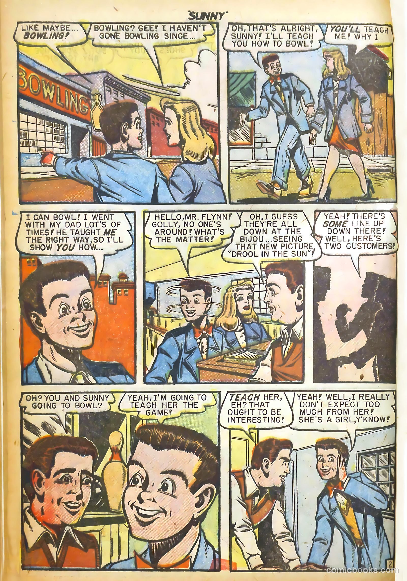 Sunny Comics #1 — page 22 of 36