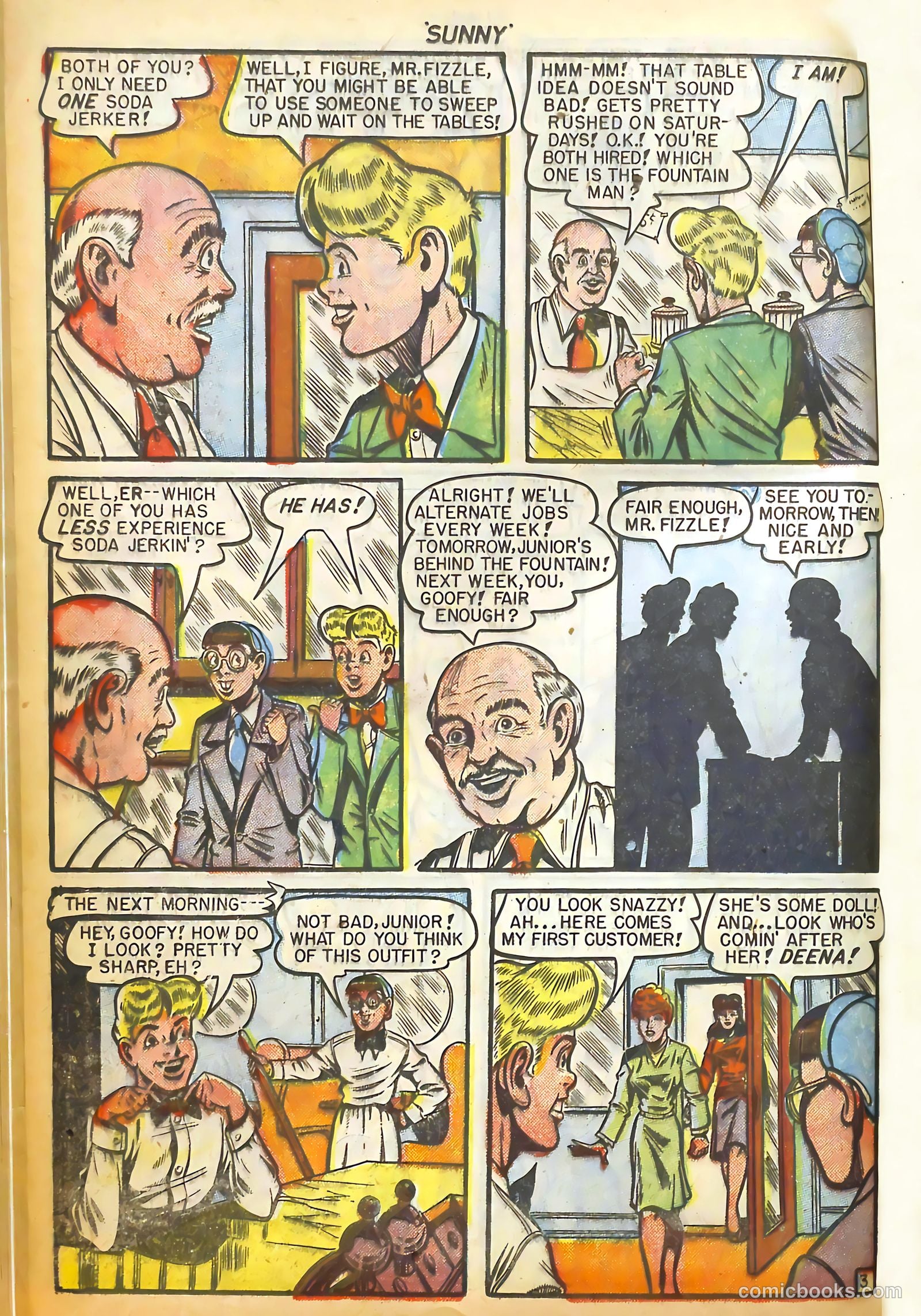 Sunny Comics #1 — page 30 of 36