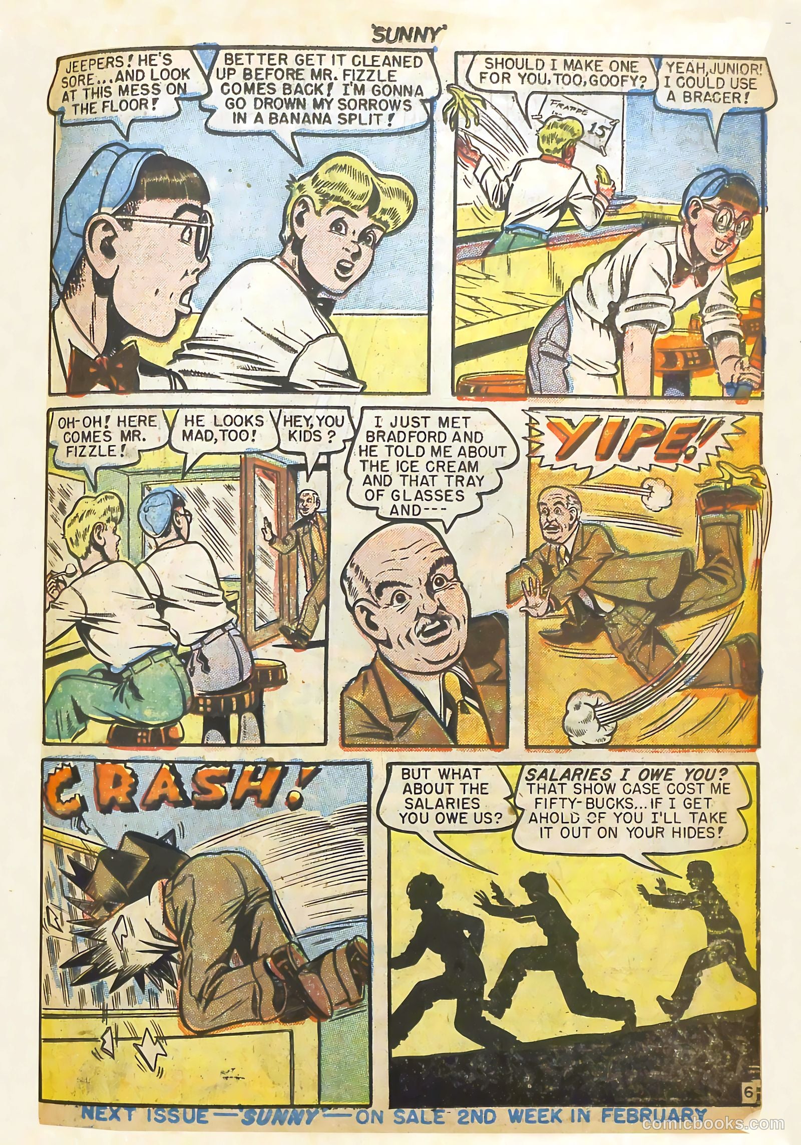 Sunny Comics #1 — page 33 of 36