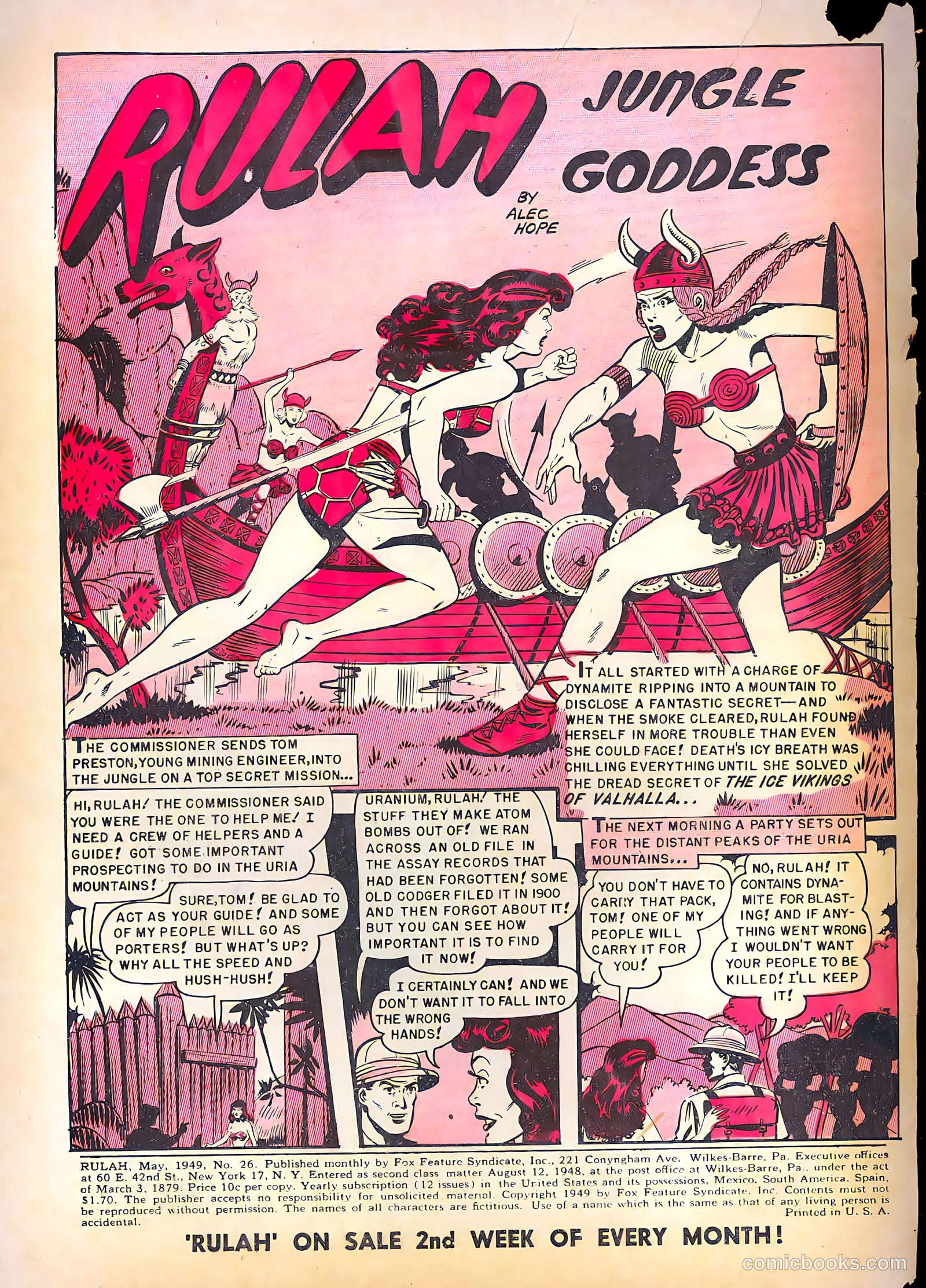Rulah Jungle Goddess #26 — page 2 of 31