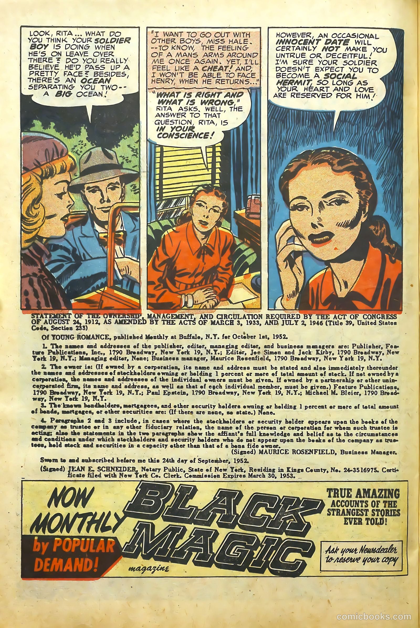 Young Romance #55 — page 31 of 46