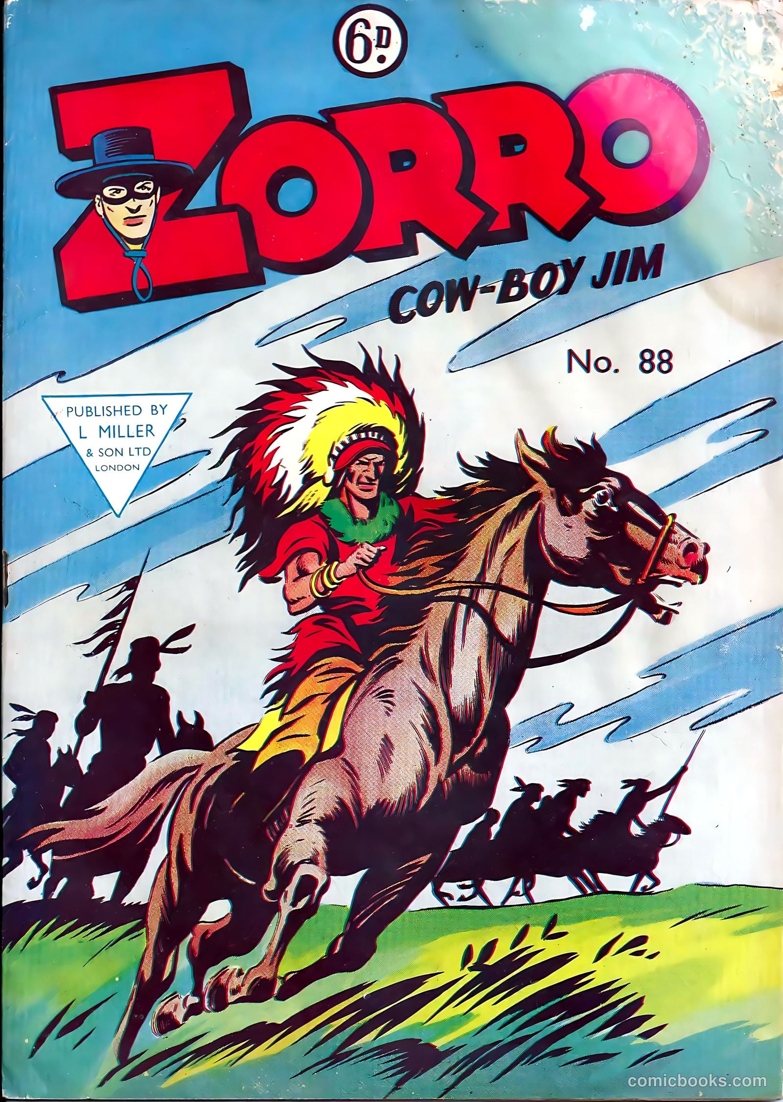 Zorro 88 - Cow-boy Jim #1 — page 1 of 28