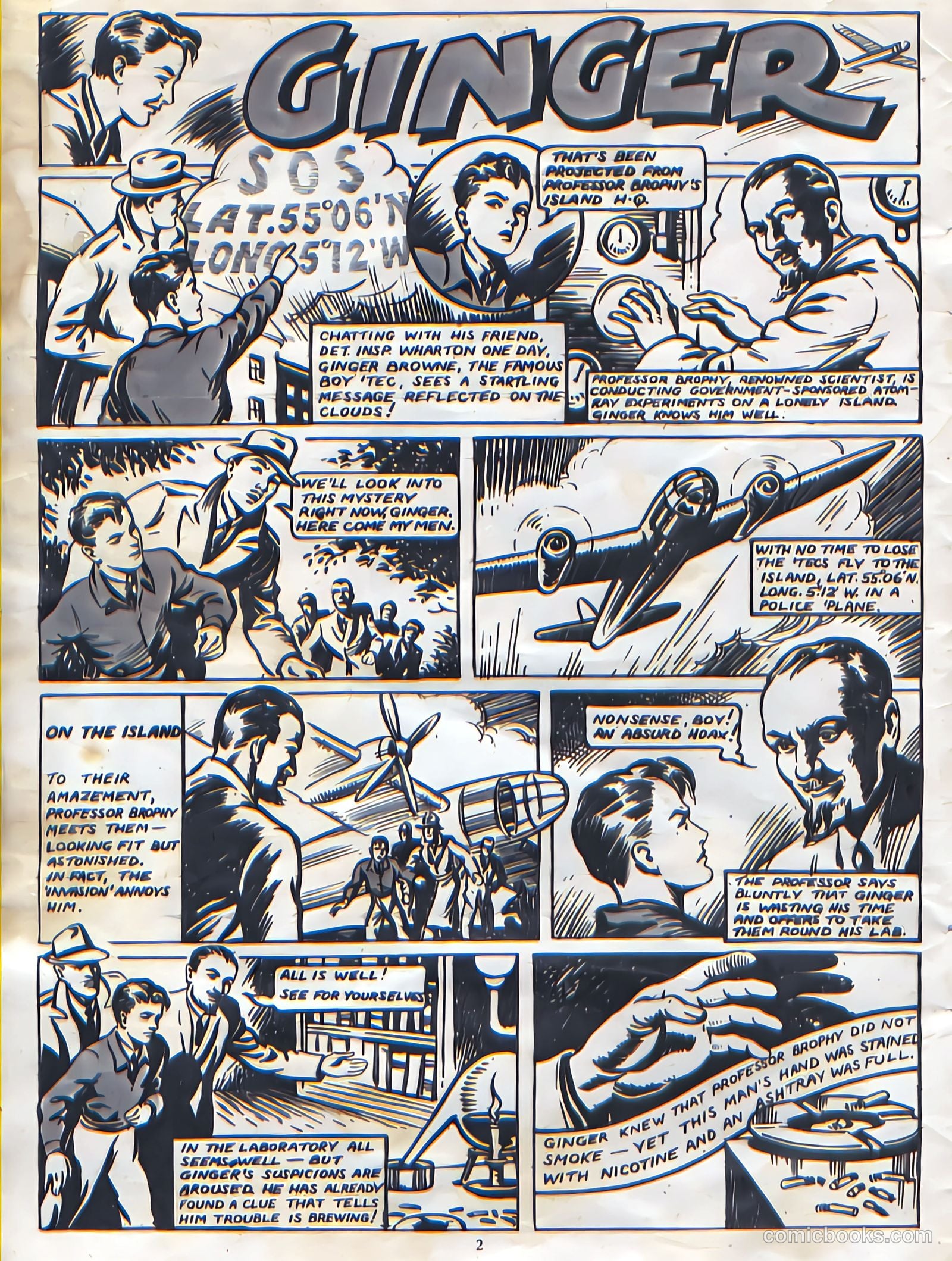 Sky High Comic #1 — page 2 of 16