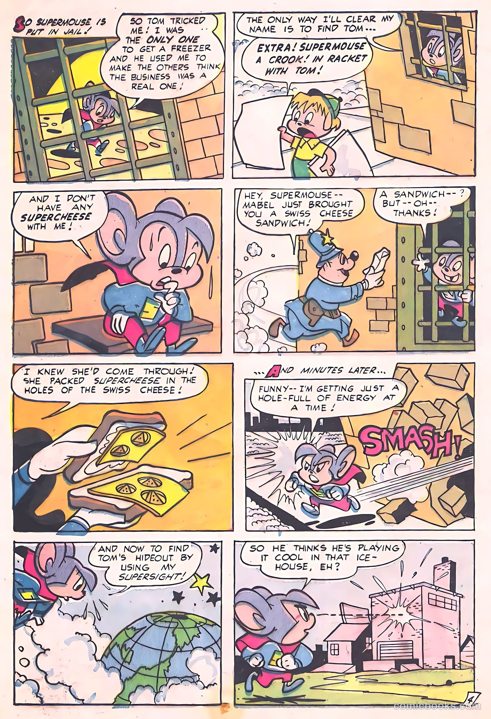 Supermouse, the Big Cheese, Giant Summer Issue #1 — page 76 of 84