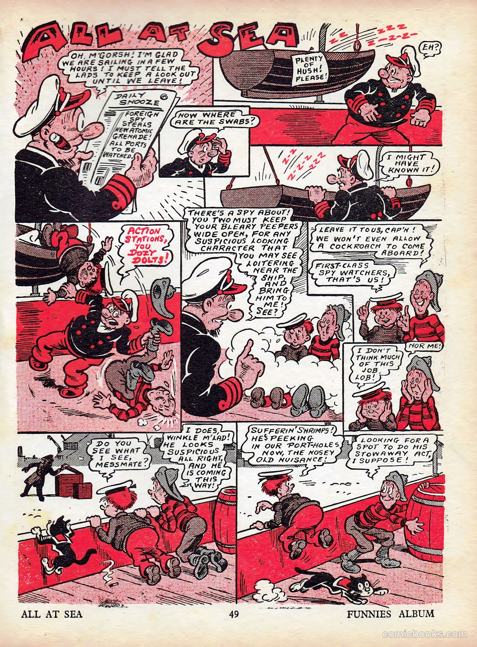 Funnies Album 1956 Part #1 — page 46 of 55