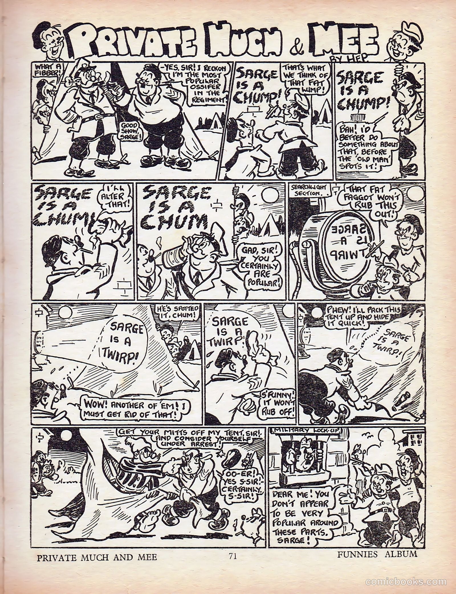 Funnies Album 1956 Part #2 — page 13 of 51