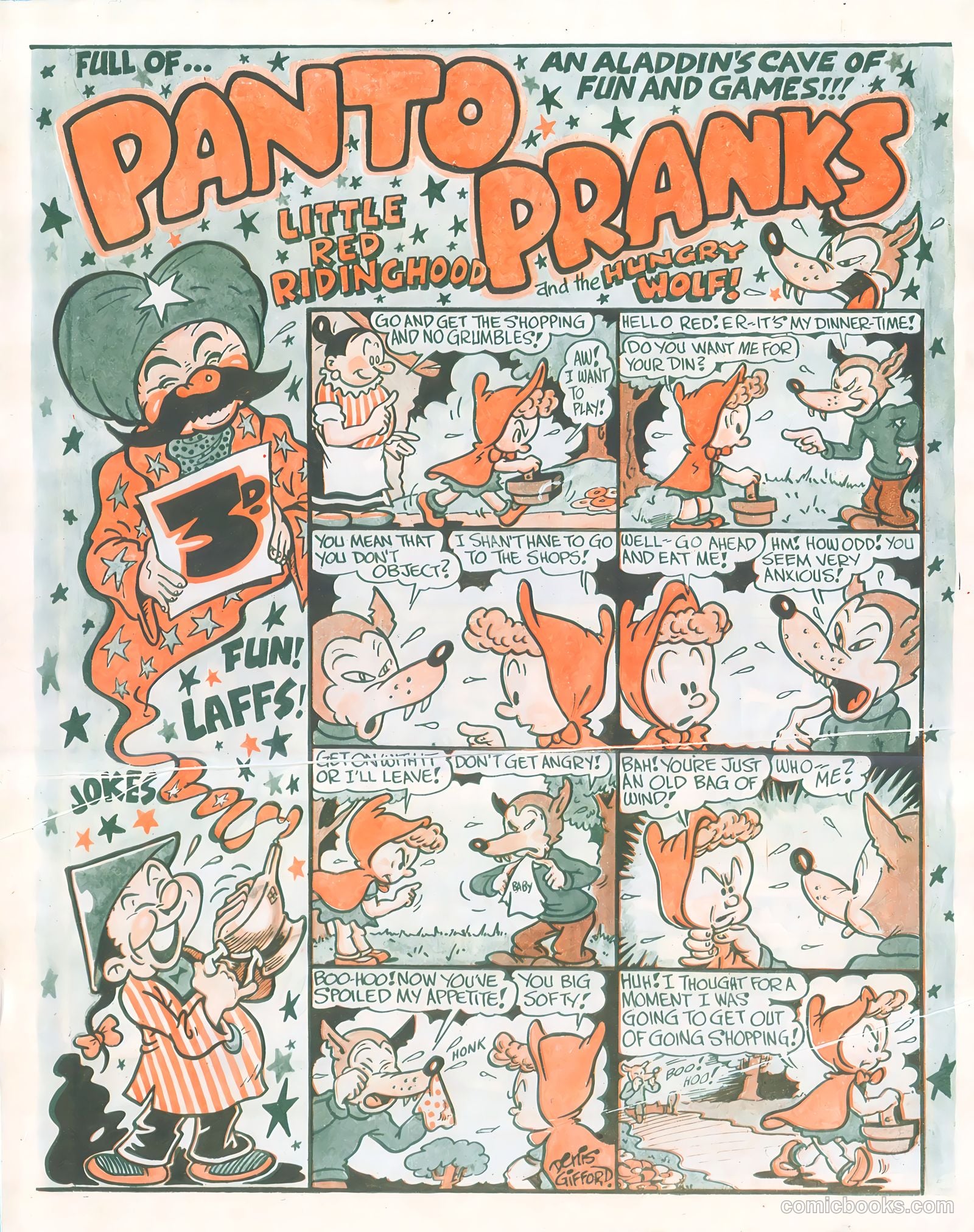 Panto Pranks #1949 — page 1 of 7