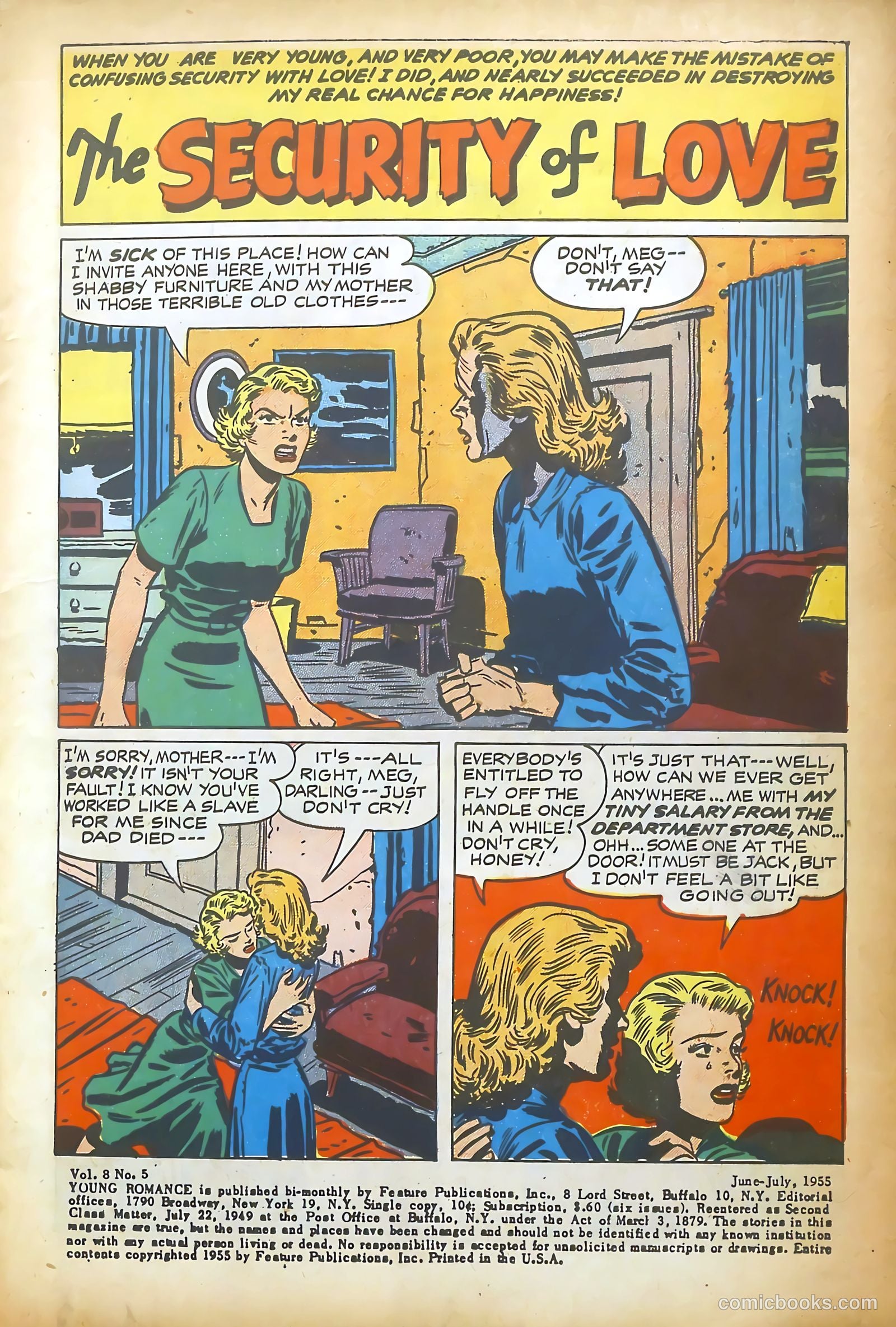 Young Romance #77 — page 3 of 36