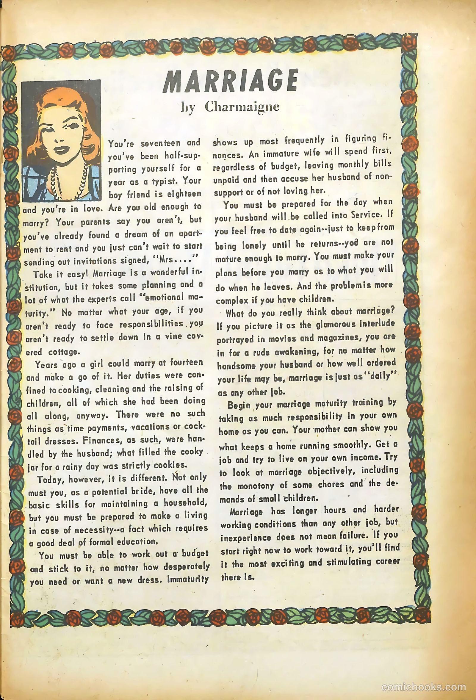 Young Romance #77 — page 33 of 36