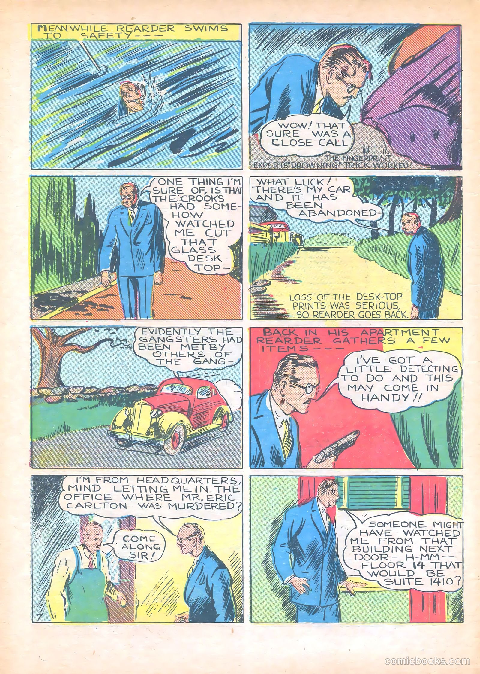 Keen Detective Funnies 12 v2 #8 — page 6 of 68