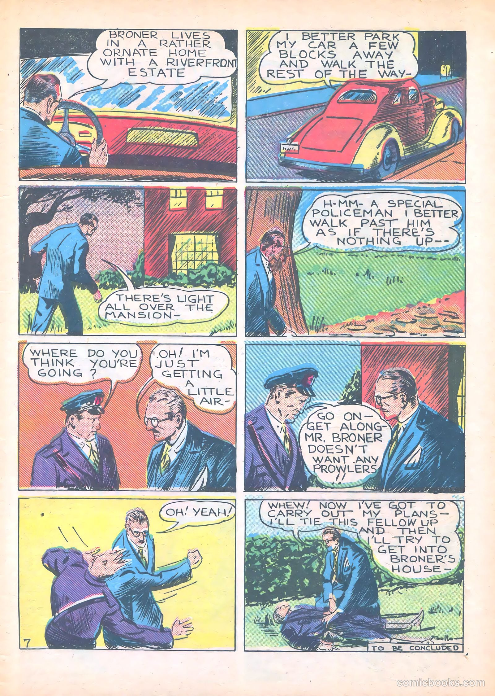 Keen Detective Funnies 12 v2 #8 — page 9 of 68