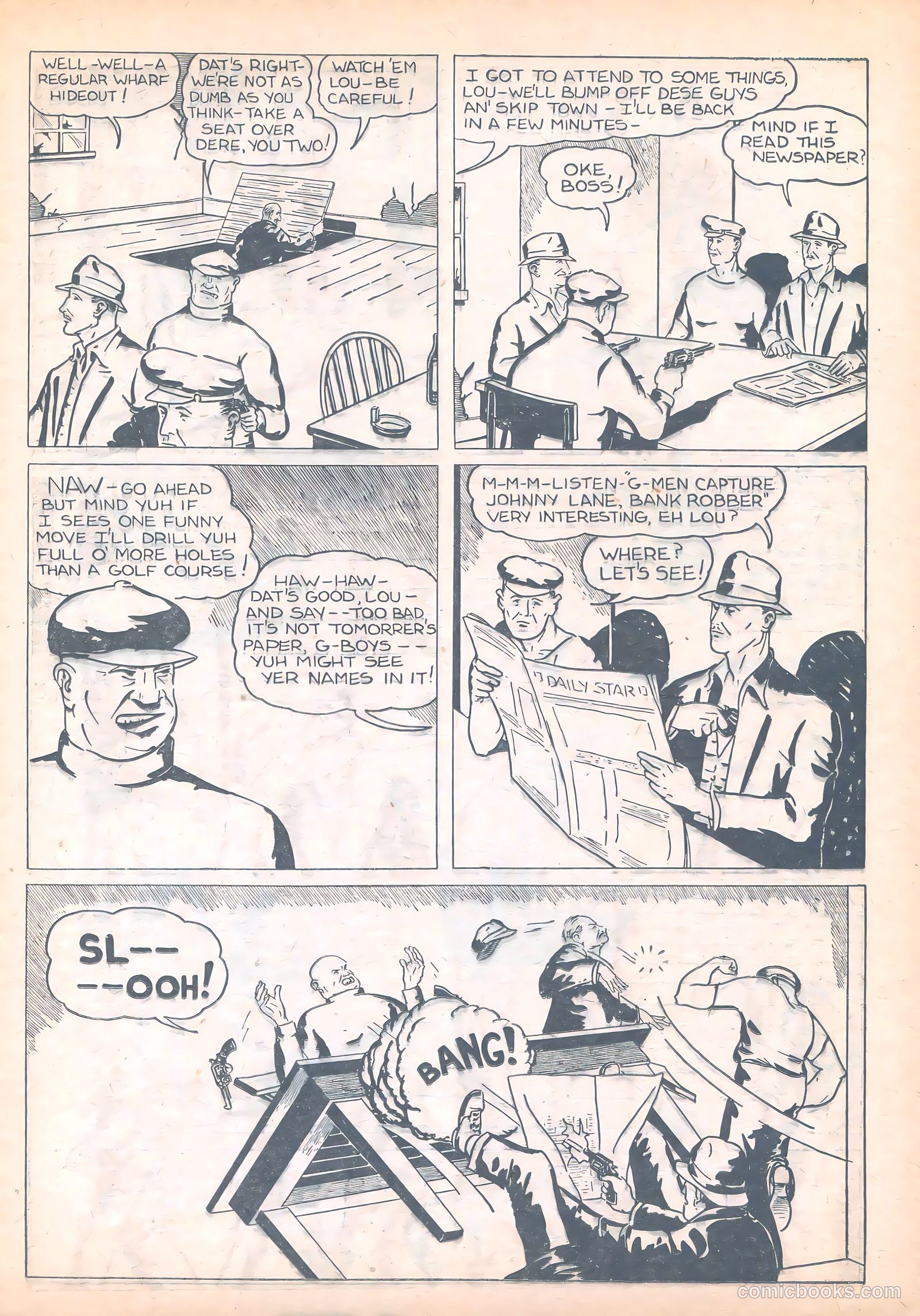 Keen Detective Funnies 12 v2 #8 — page 25 of 68