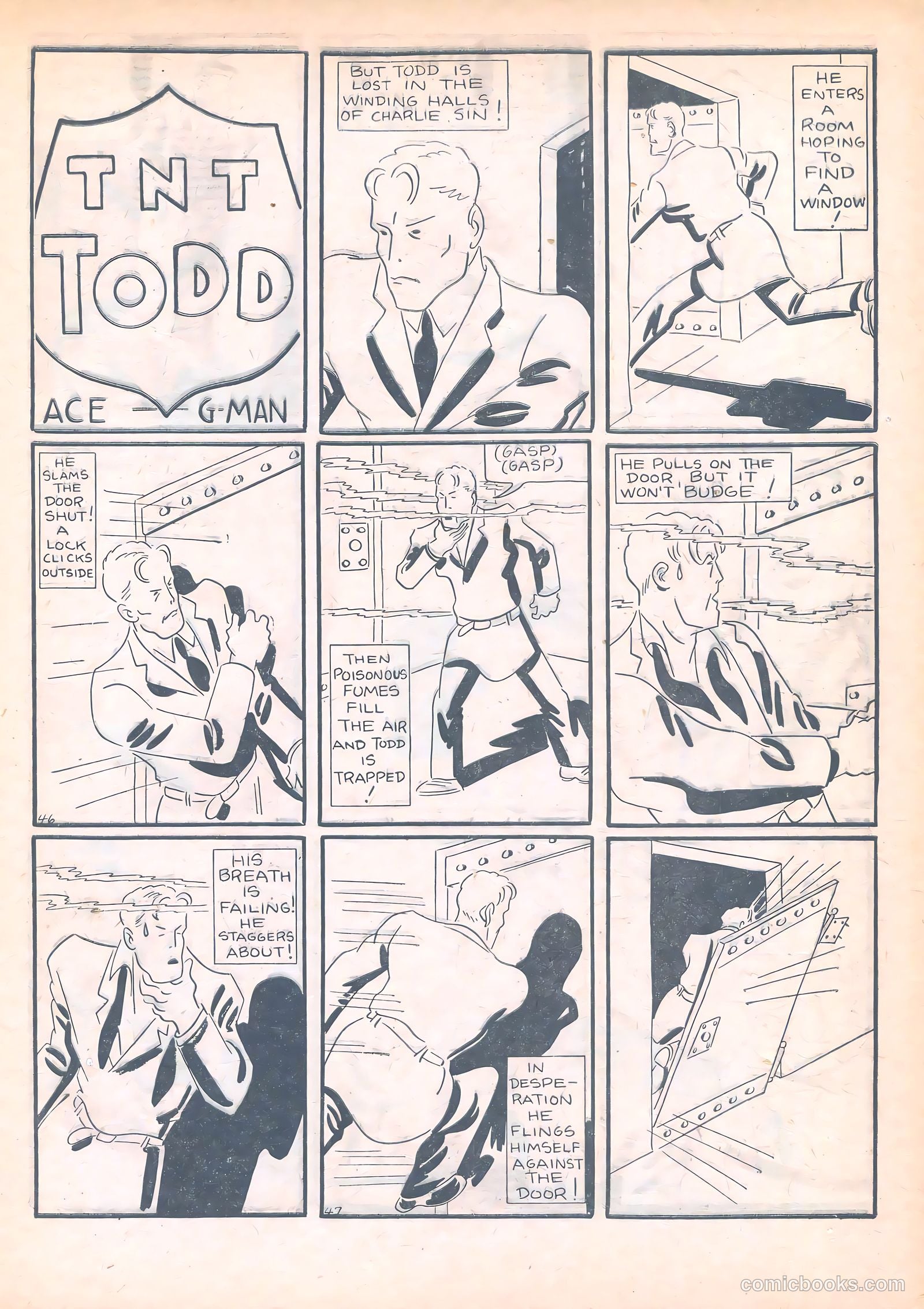 Keen Detective Funnies 12 v2 #8 — page 41 of 68