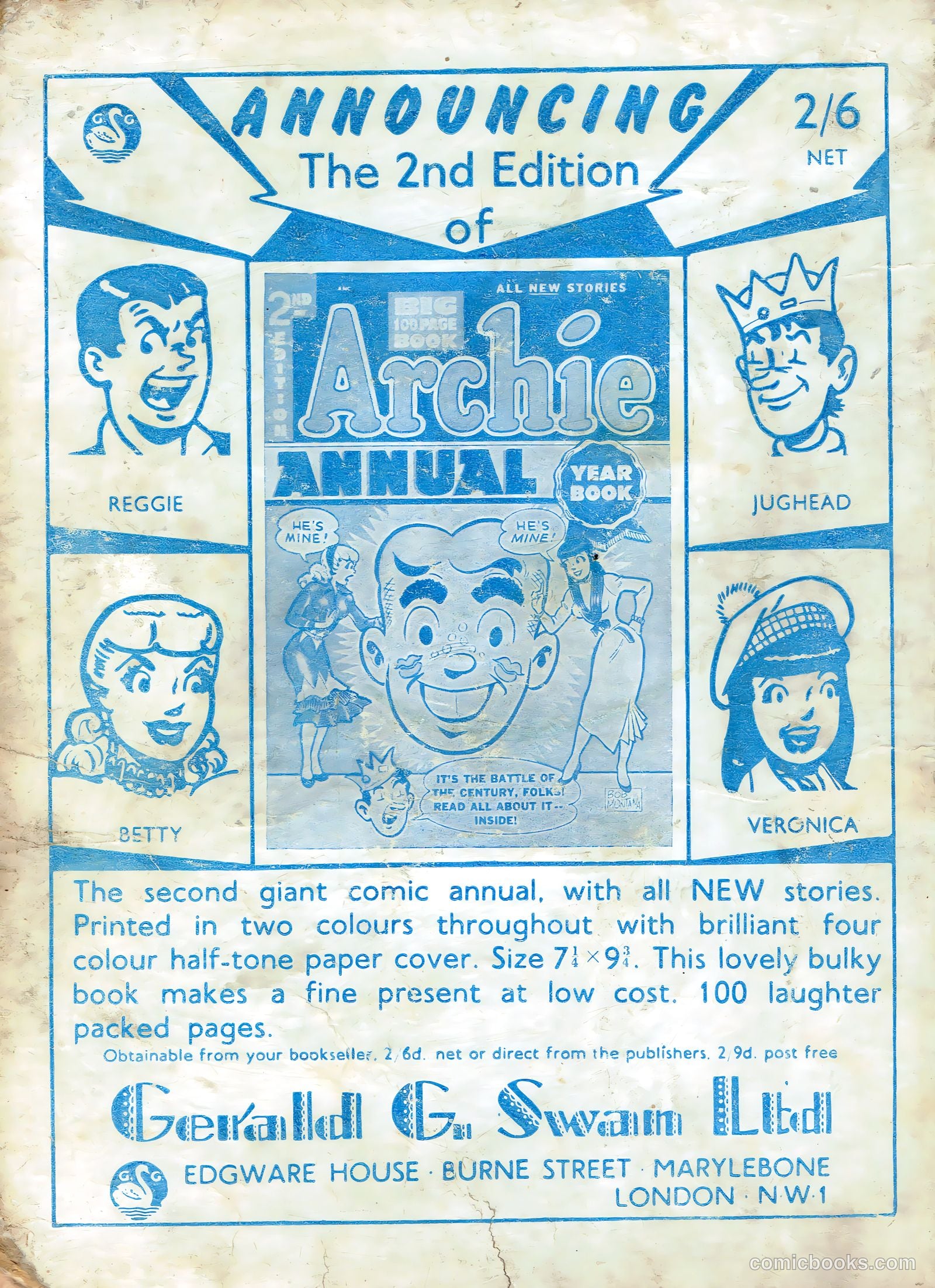 Funnies Album 1953 Part #2 — page 56 of 56