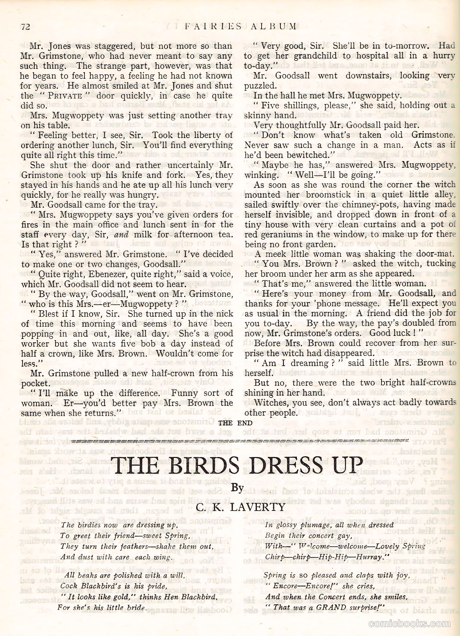 Fairies Album #1949 — page 72 of 94