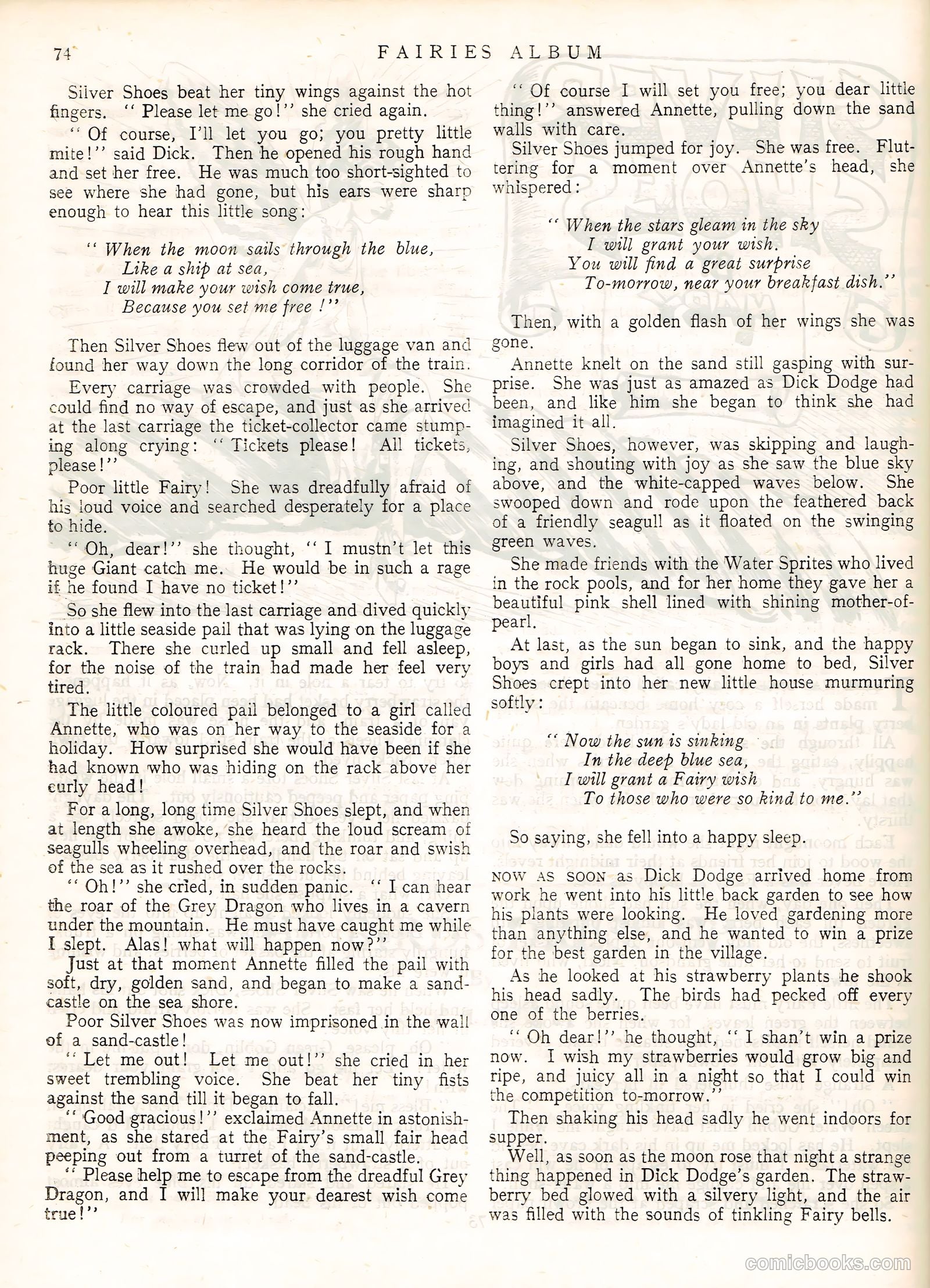 Fairies Album #1949 — page 74 of 94