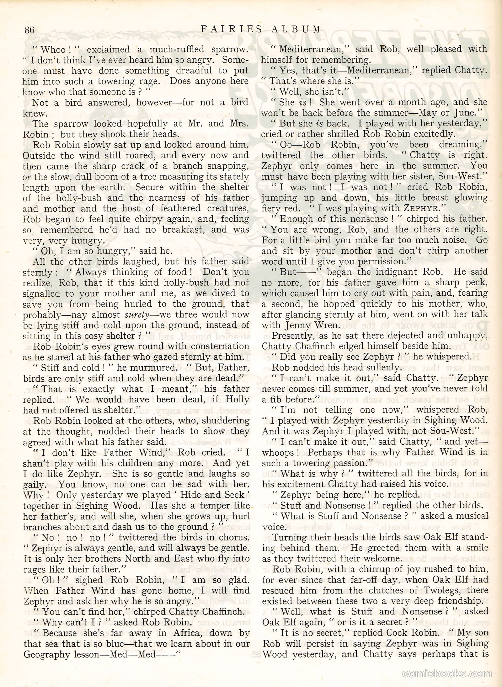 Fairies Album #1949 — page 86 of 94