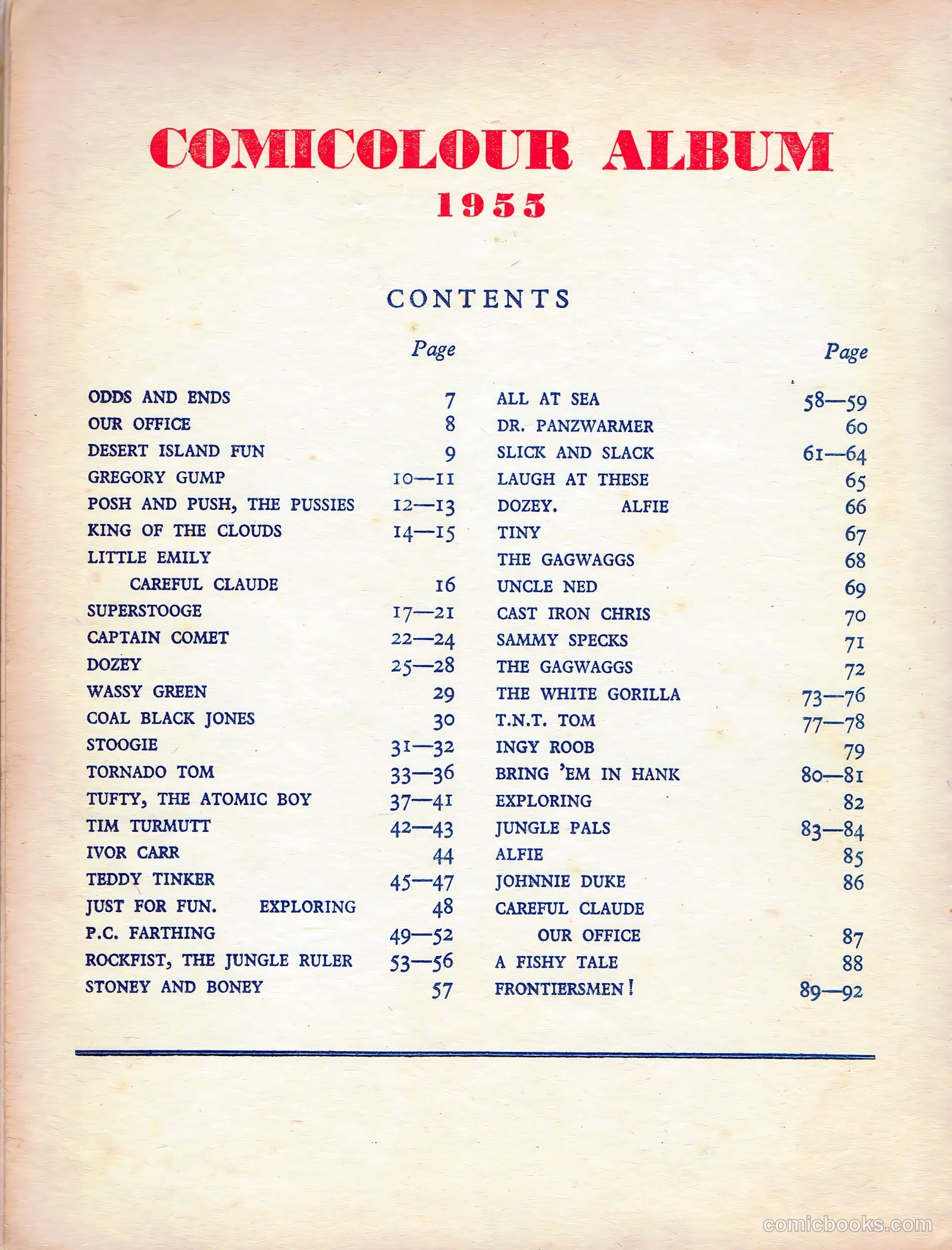 Comicolour Album 1955 Part #1 — page 4 of 45