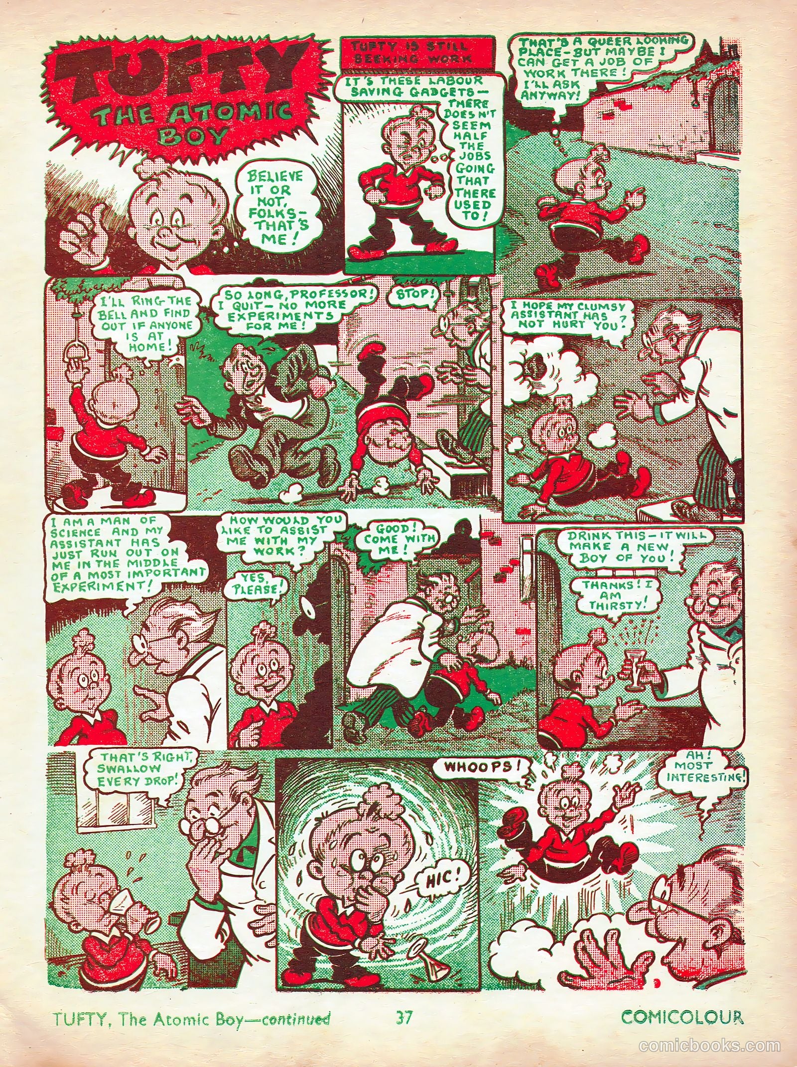 Comicolour Album 1955 Part #1 — page 35 of 45