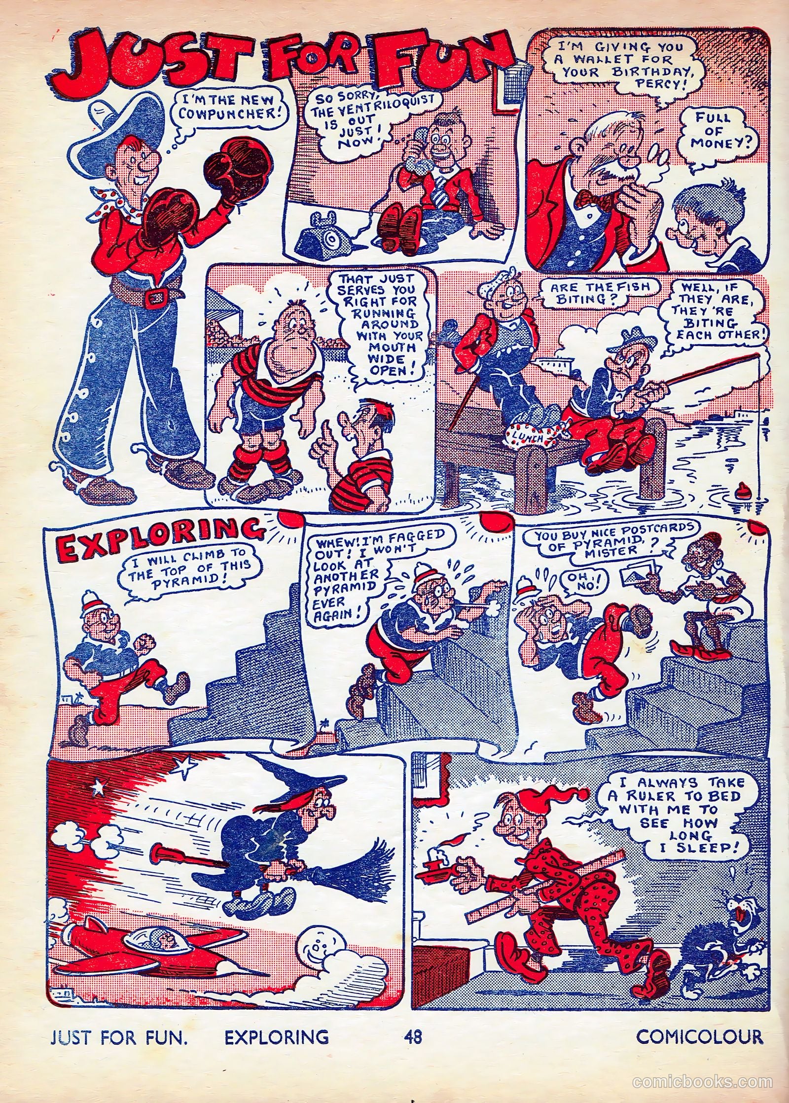 Comicolour Album 1955 Part #2 — page 1 of 47