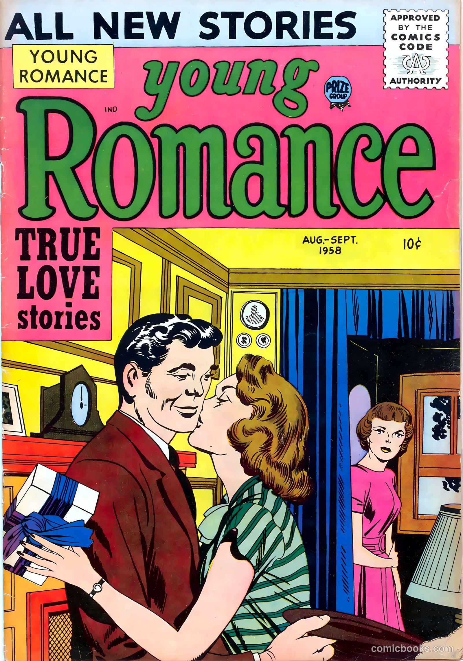 Young Romance #95 — page 1 of 36