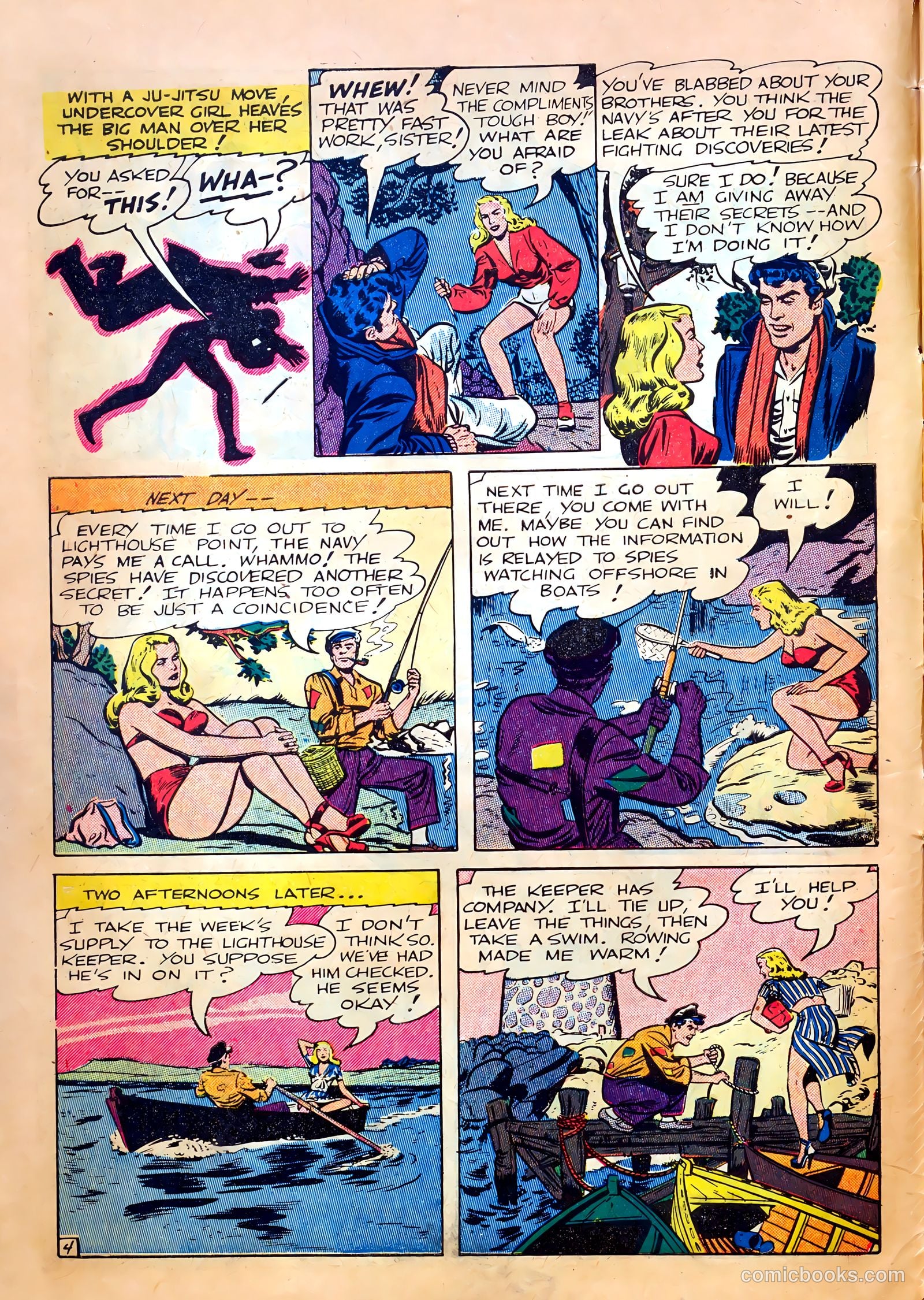 Undercover Girl #5 — page 6 of 36
