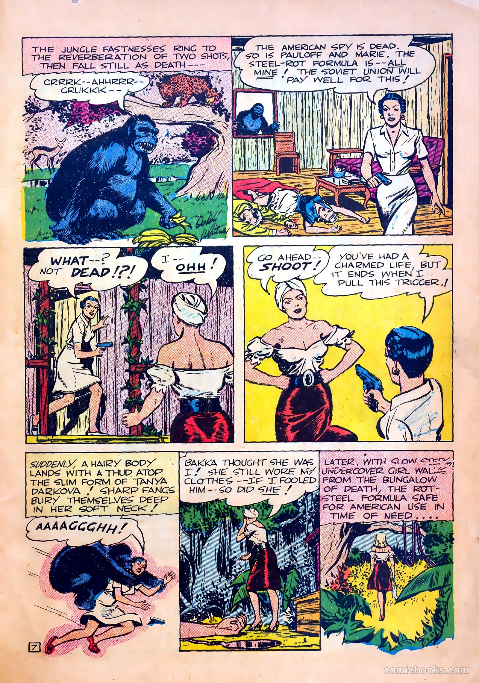 Undercover Girl #5 — page 33 of 36