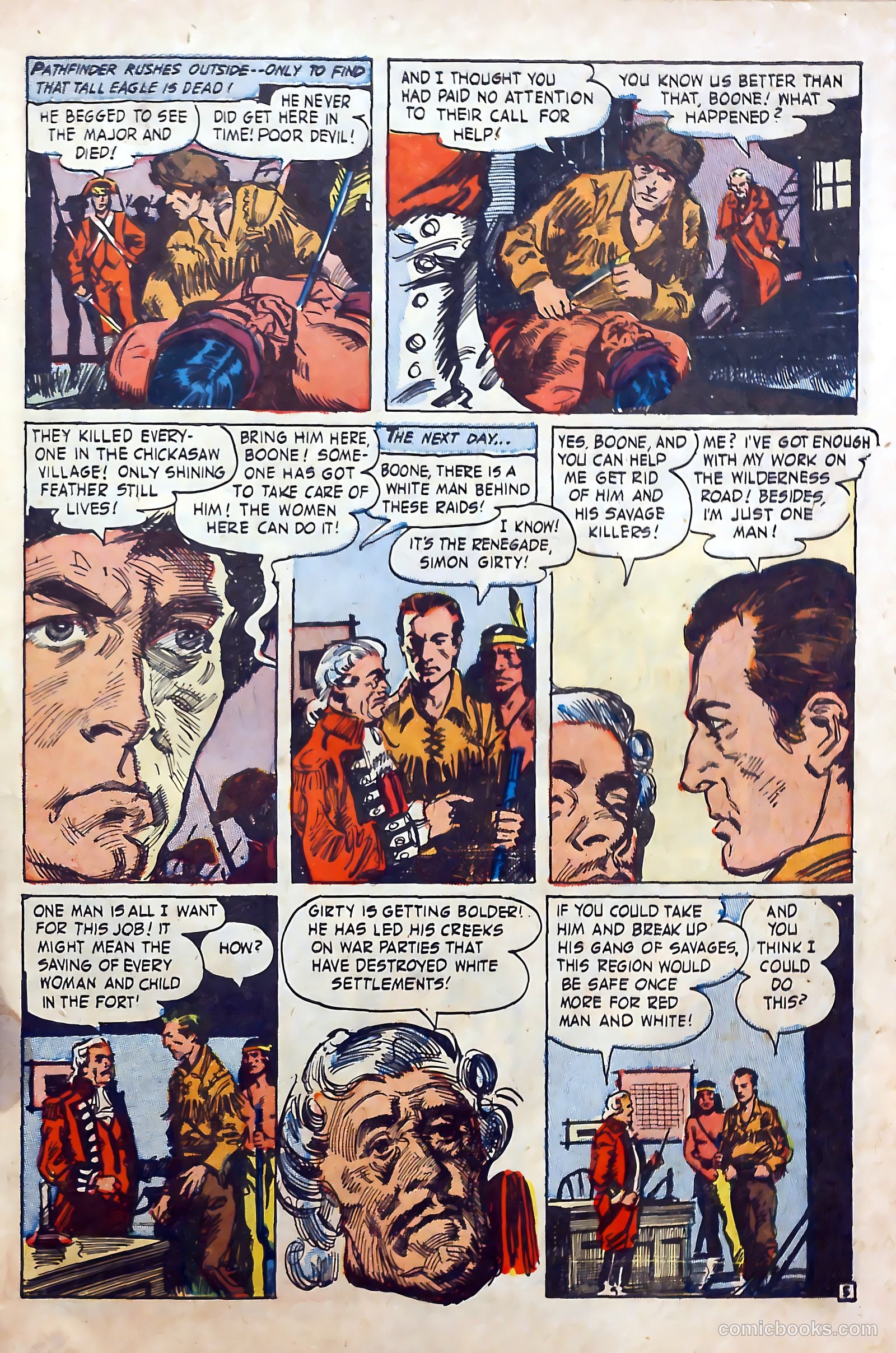 fighting daniel boone nn #1 — page 8 of 37
