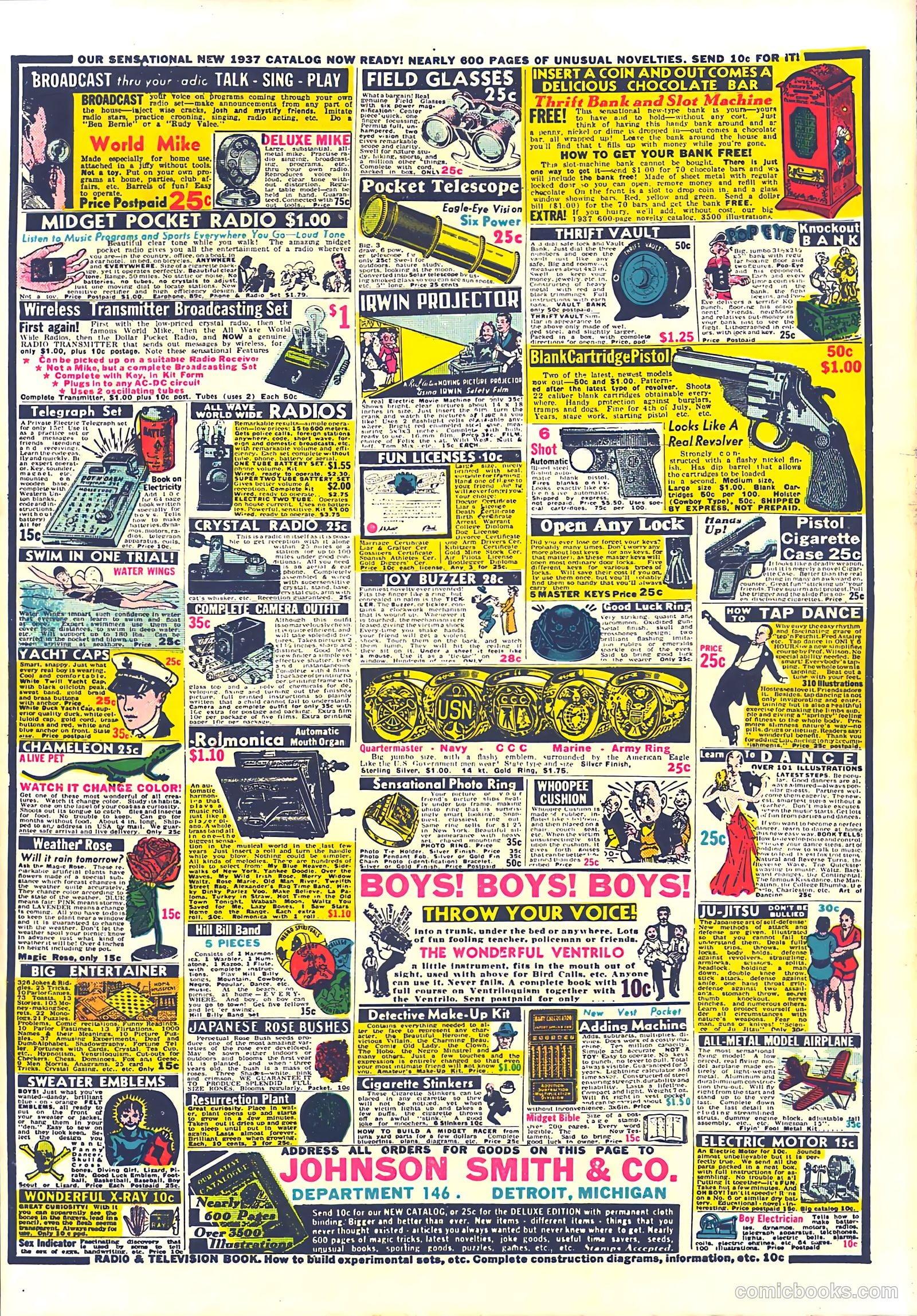 New Adventure Comics #20 — page 70 of 70