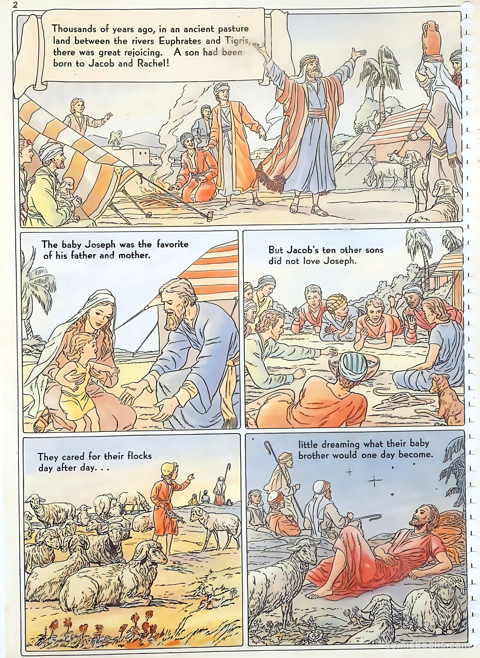 The Life of Joseph Visualized #1 — page 2 of 48
