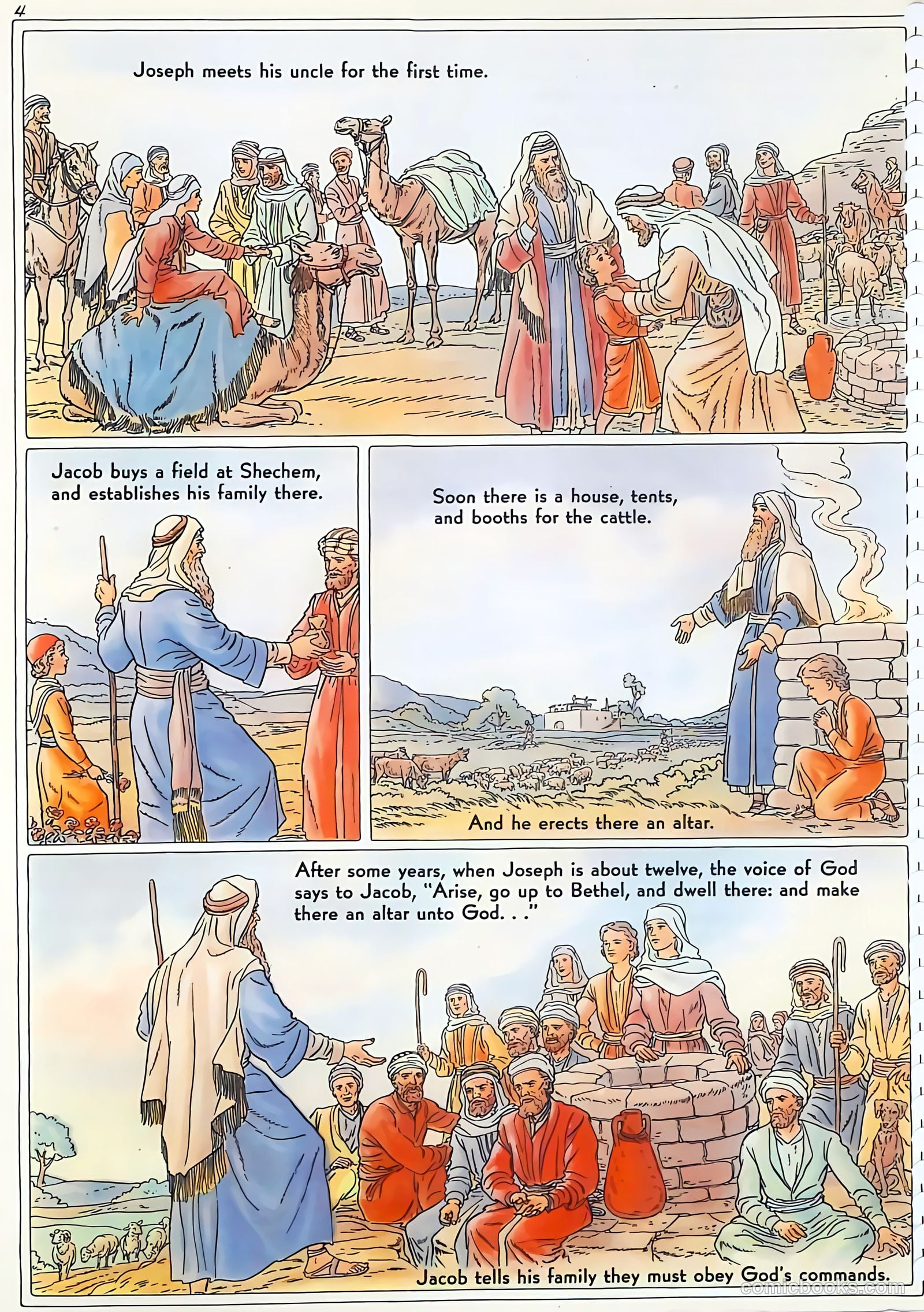 The Life of Joseph Visualized #1 — page 4 of 48