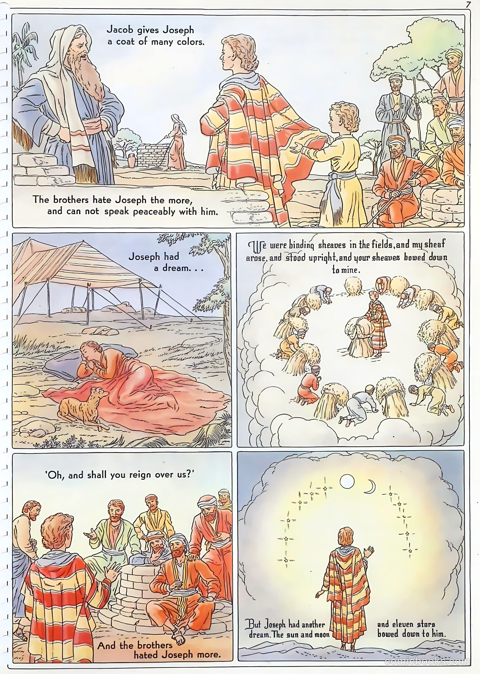 The Life of Joseph Visualized #1 — page 7 of 48