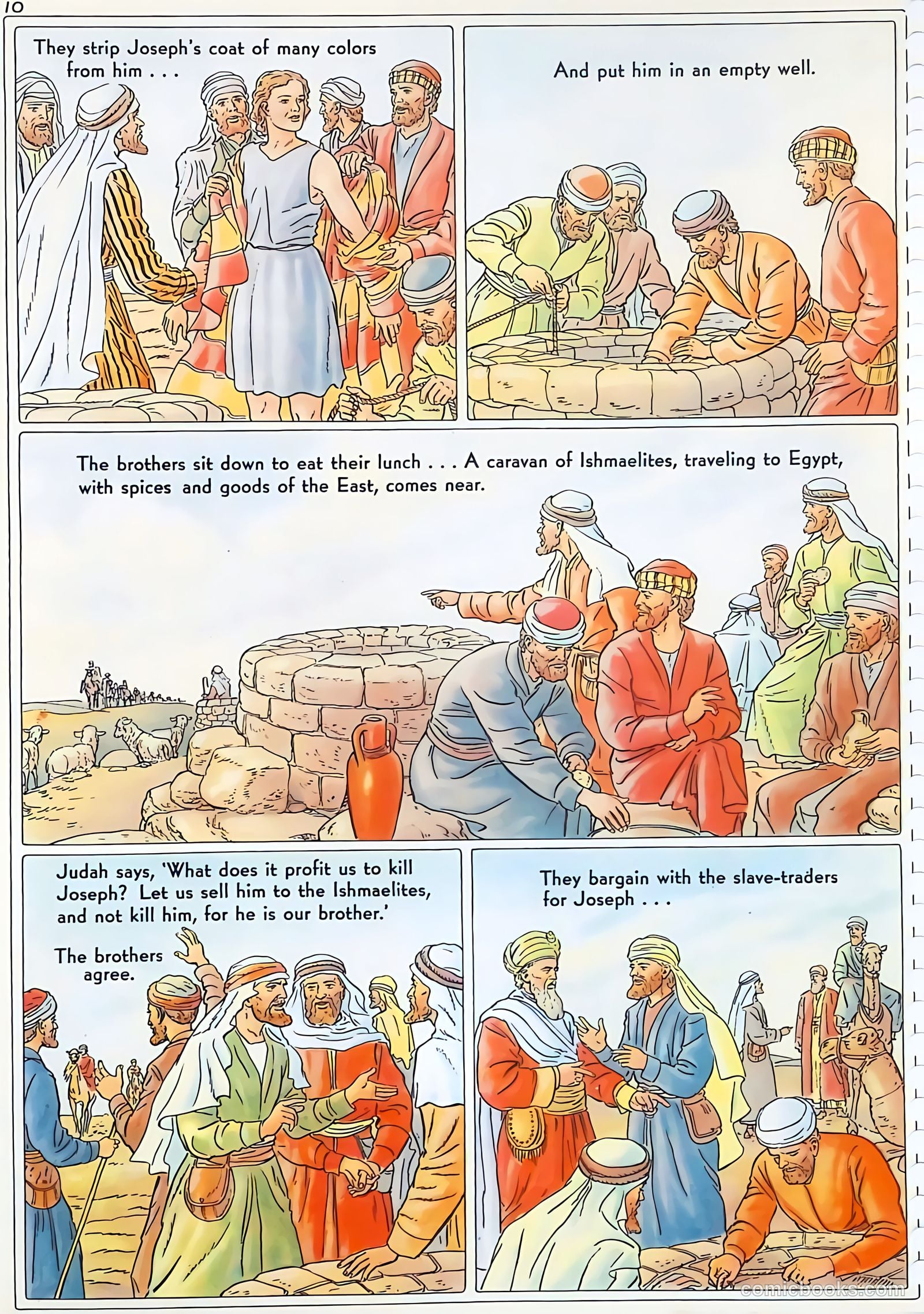The Life of Joseph Visualized #1 — page 10 of 48