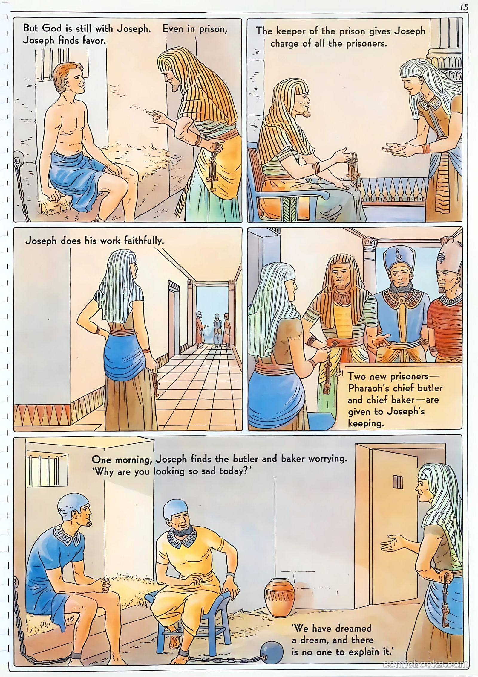 The Life of Joseph Visualized #1 — page 15 of 48