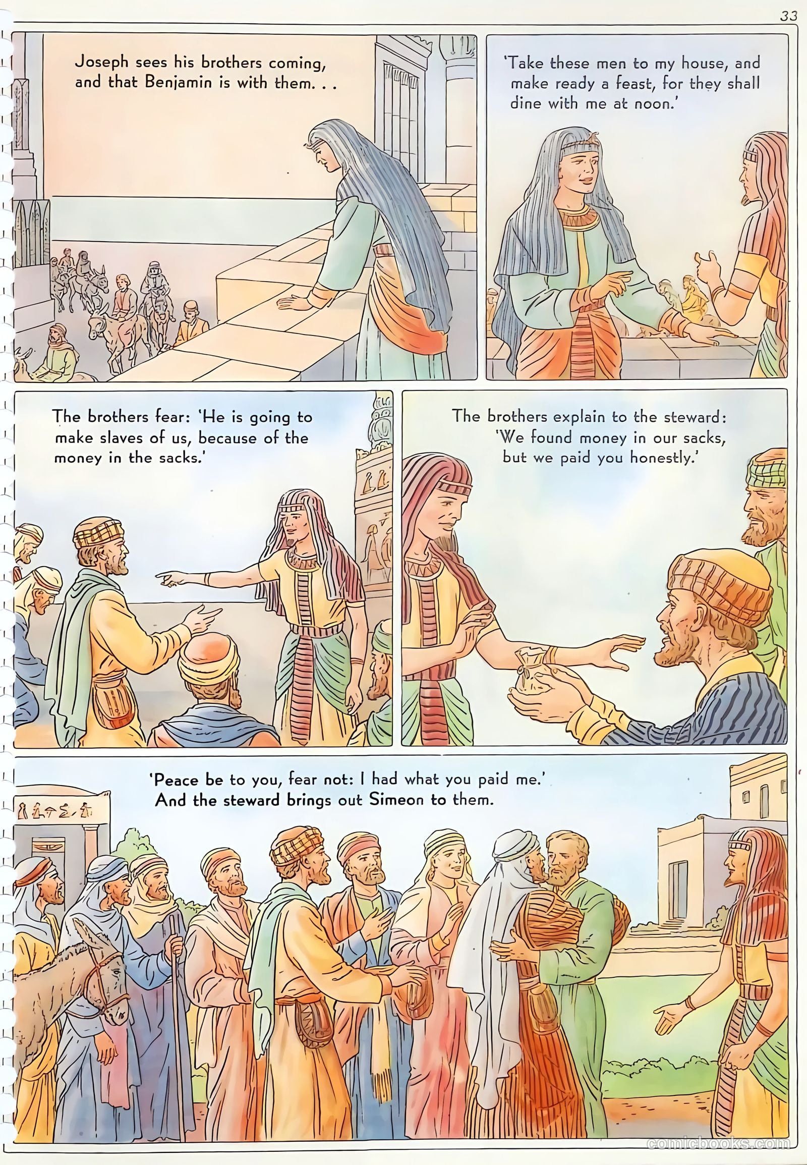 The Life of Joseph Visualized #1 — page 33 of 48