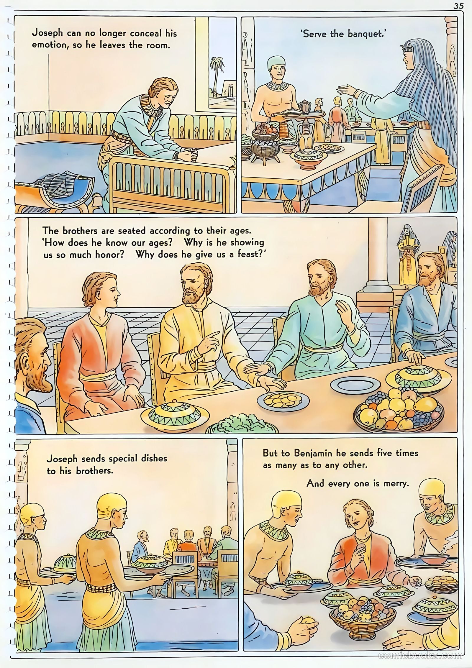 The Life of Joseph Visualized #1 — page 35 of 48