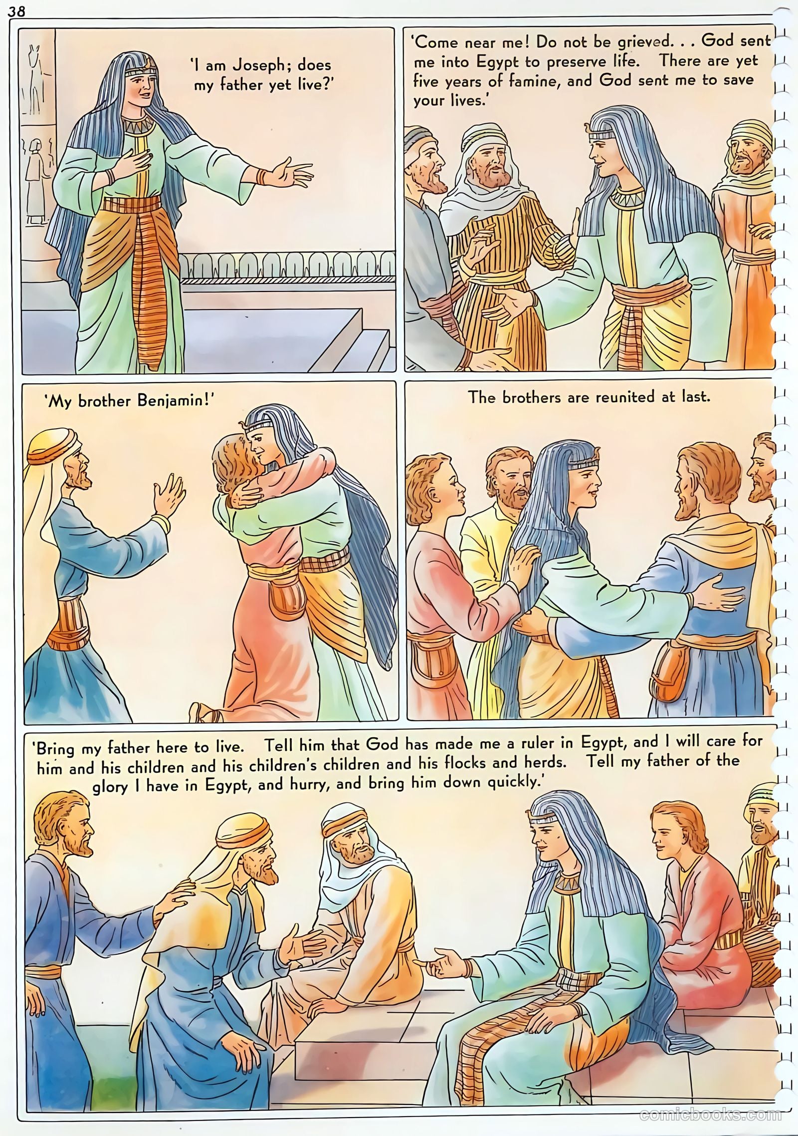 The Life of Joseph Visualized #1 — page 38 of 48