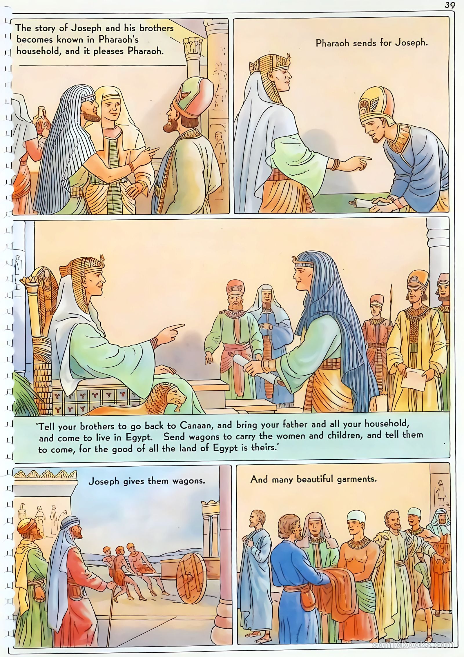The Life of Joseph Visualized #1 — page 39 of 48