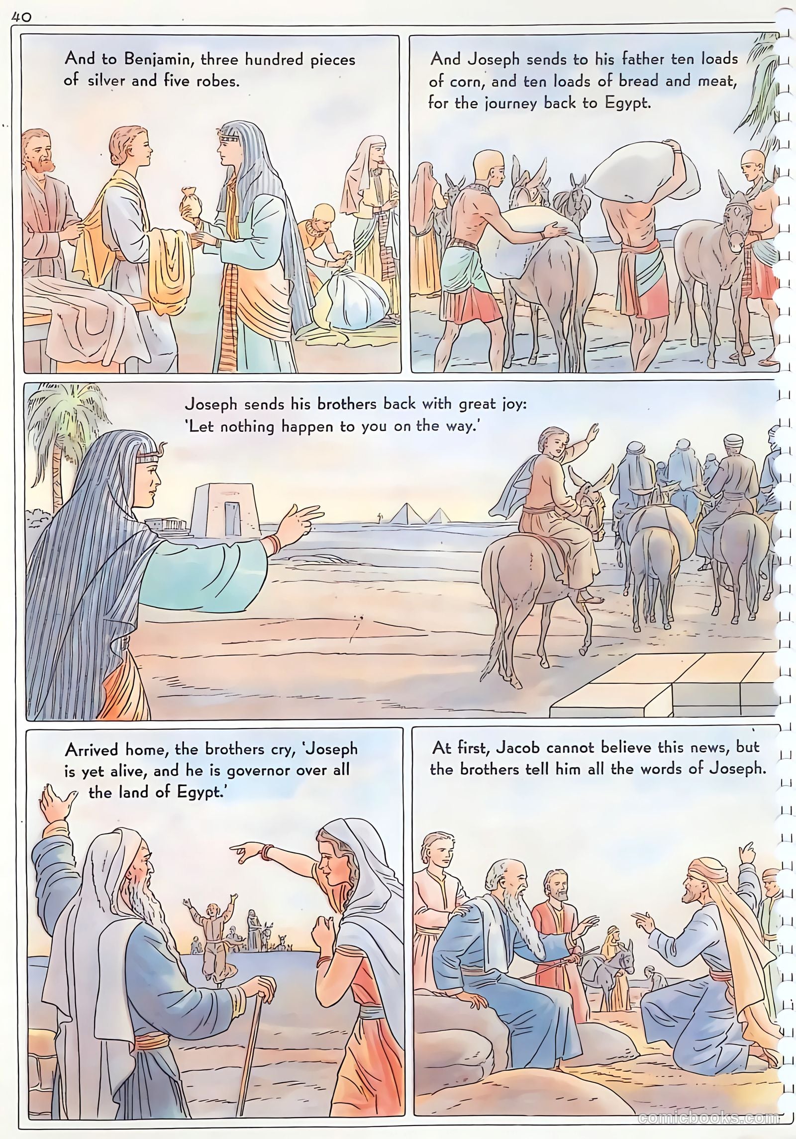 The Life of Joseph Visualized #1 — page 40 of 48