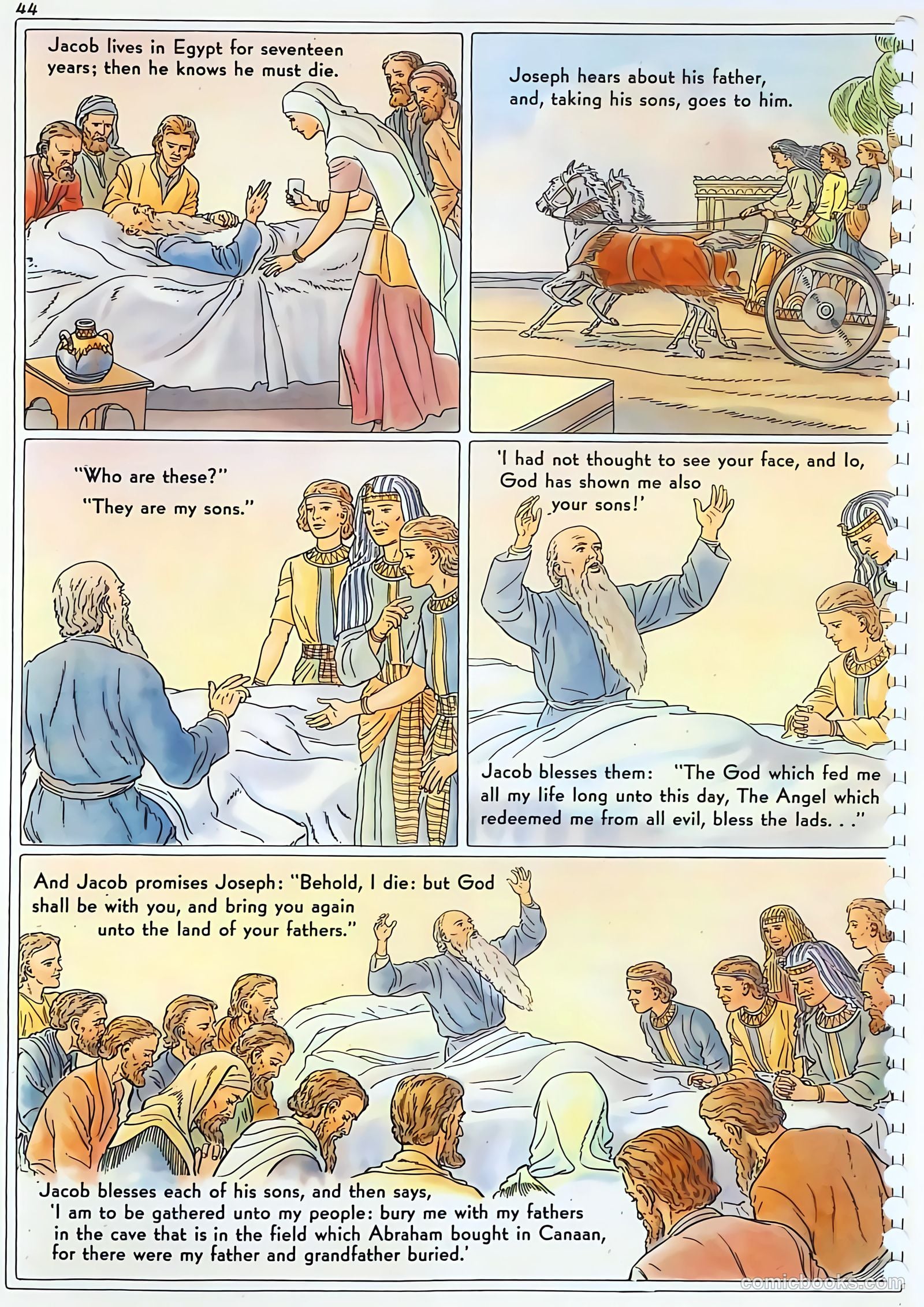 The Life of Joseph Visualized #1 — page 44 of 48