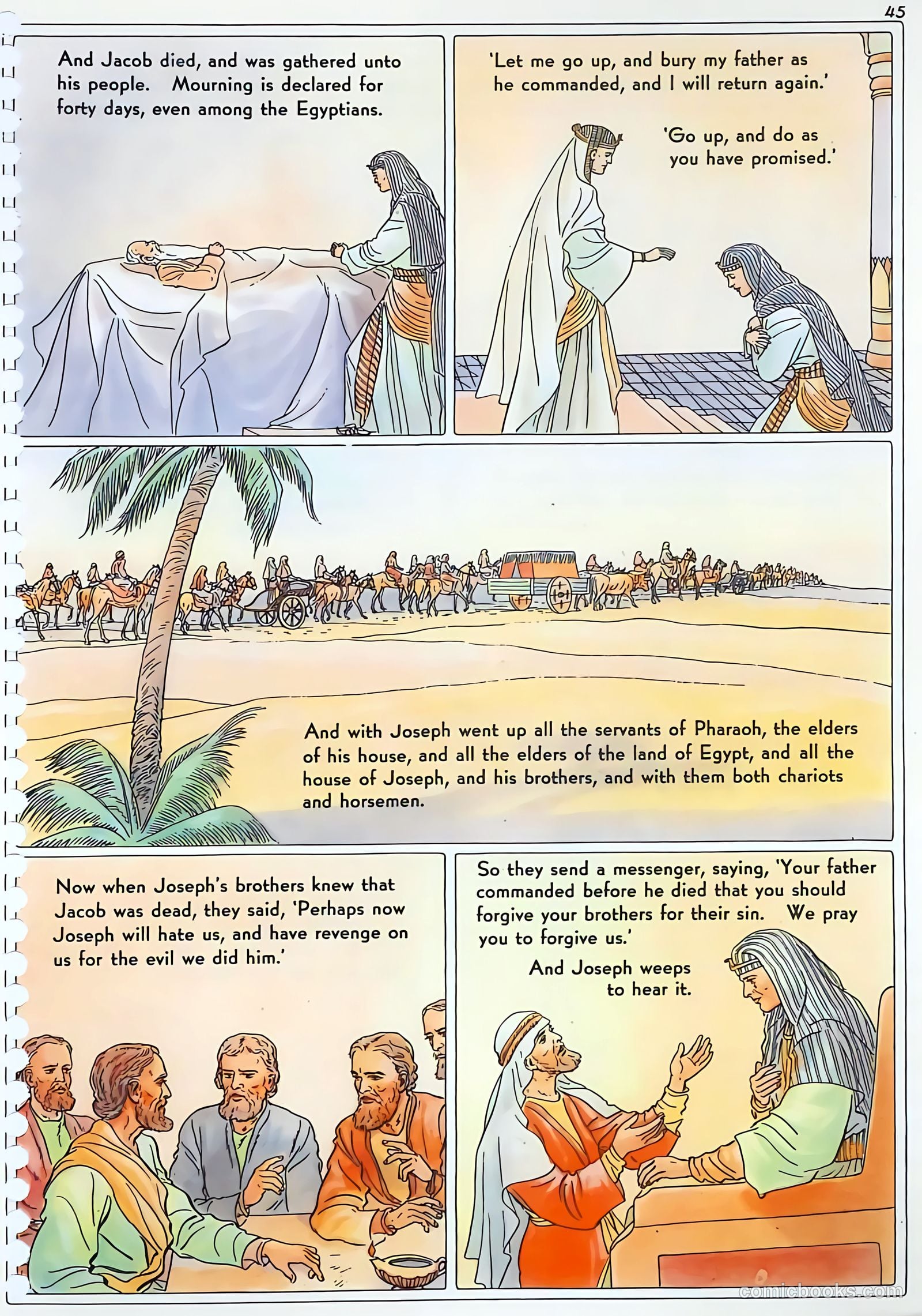 The Life of Joseph Visualized #1 — page 45 of 48