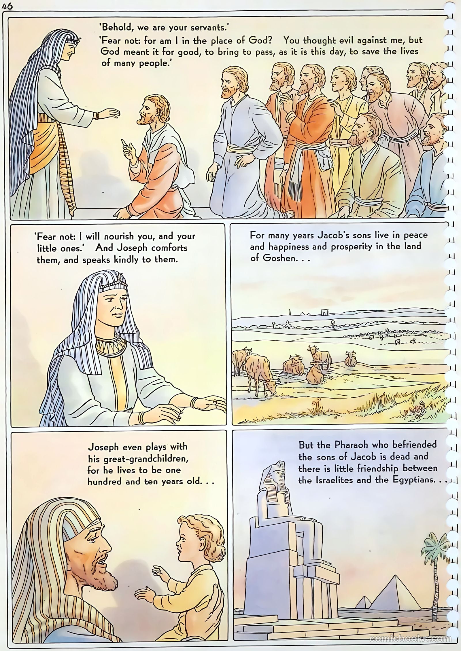 The Life of Joseph Visualized #1 — page 46 of 48