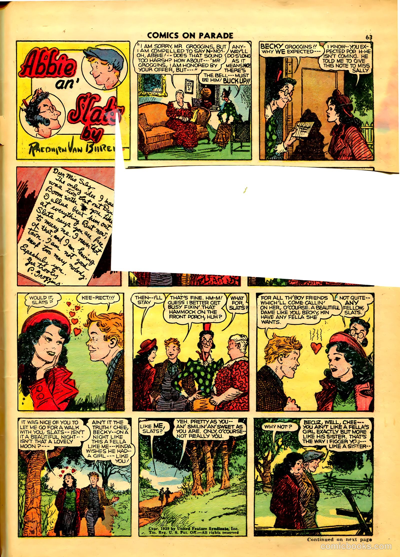 Comics on Parade #15 — page 53 of 56