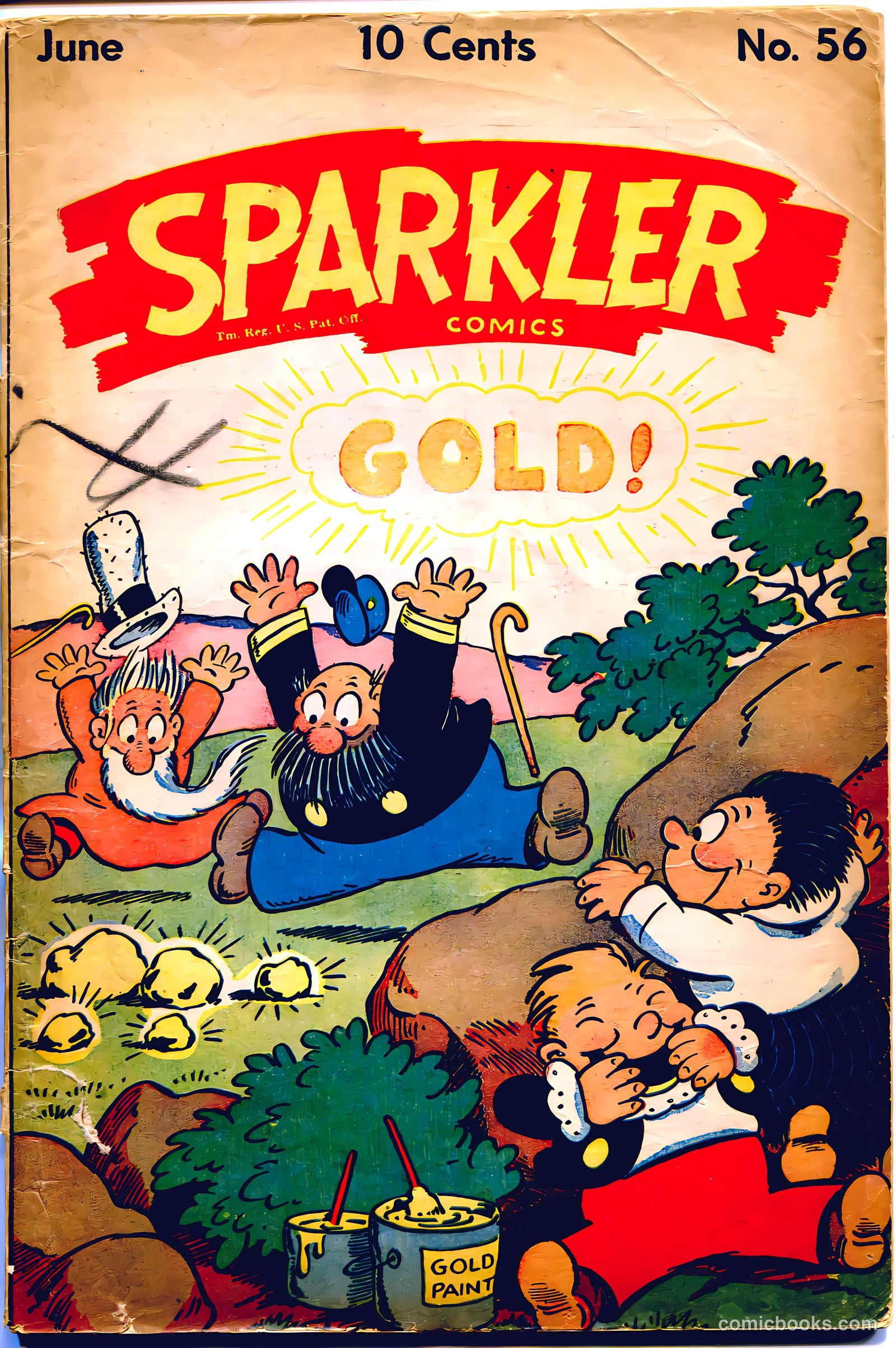 Sparkler Comics #56 — page 1 of 41