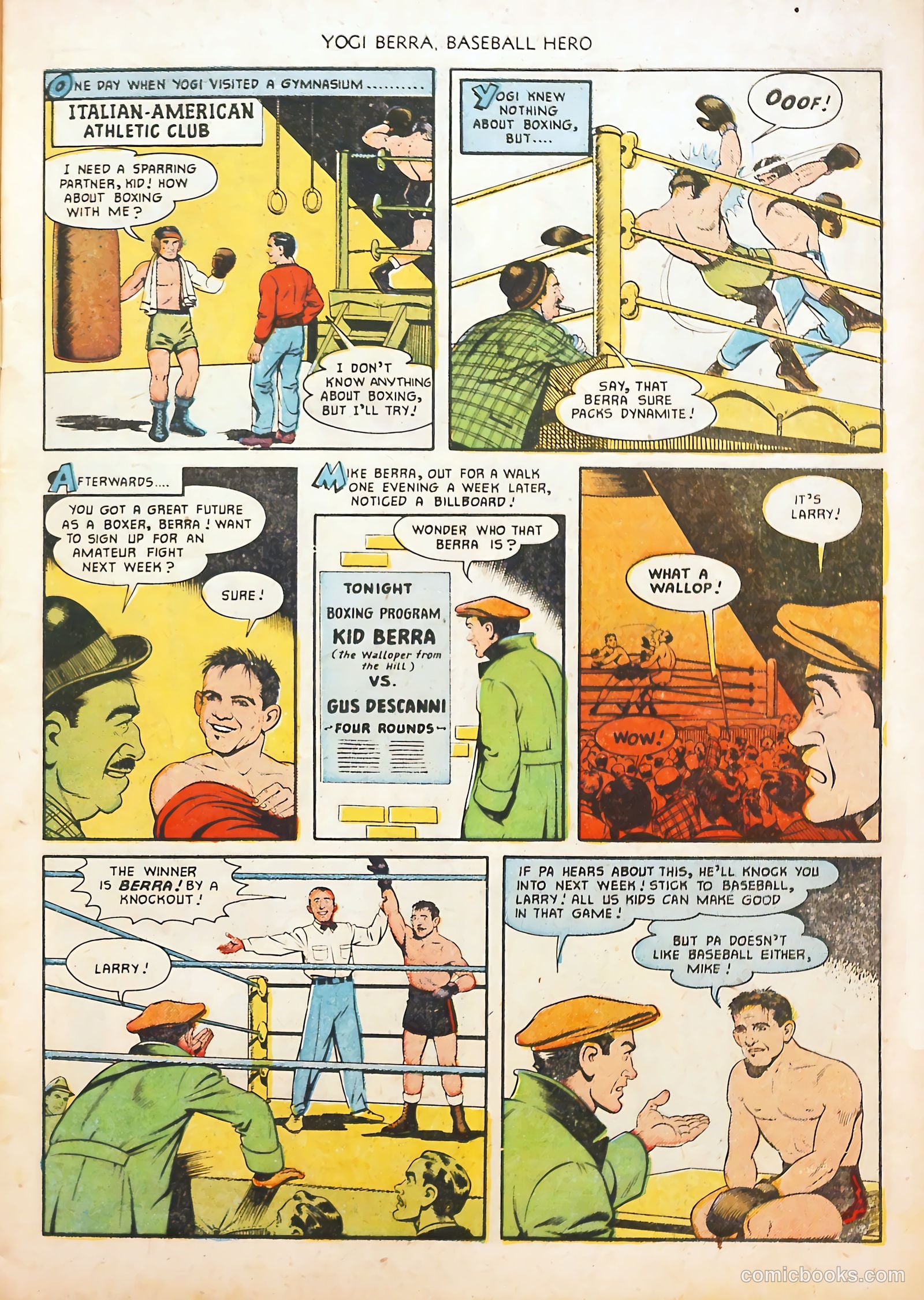 Yogi Berra #1 — page 7 of 36