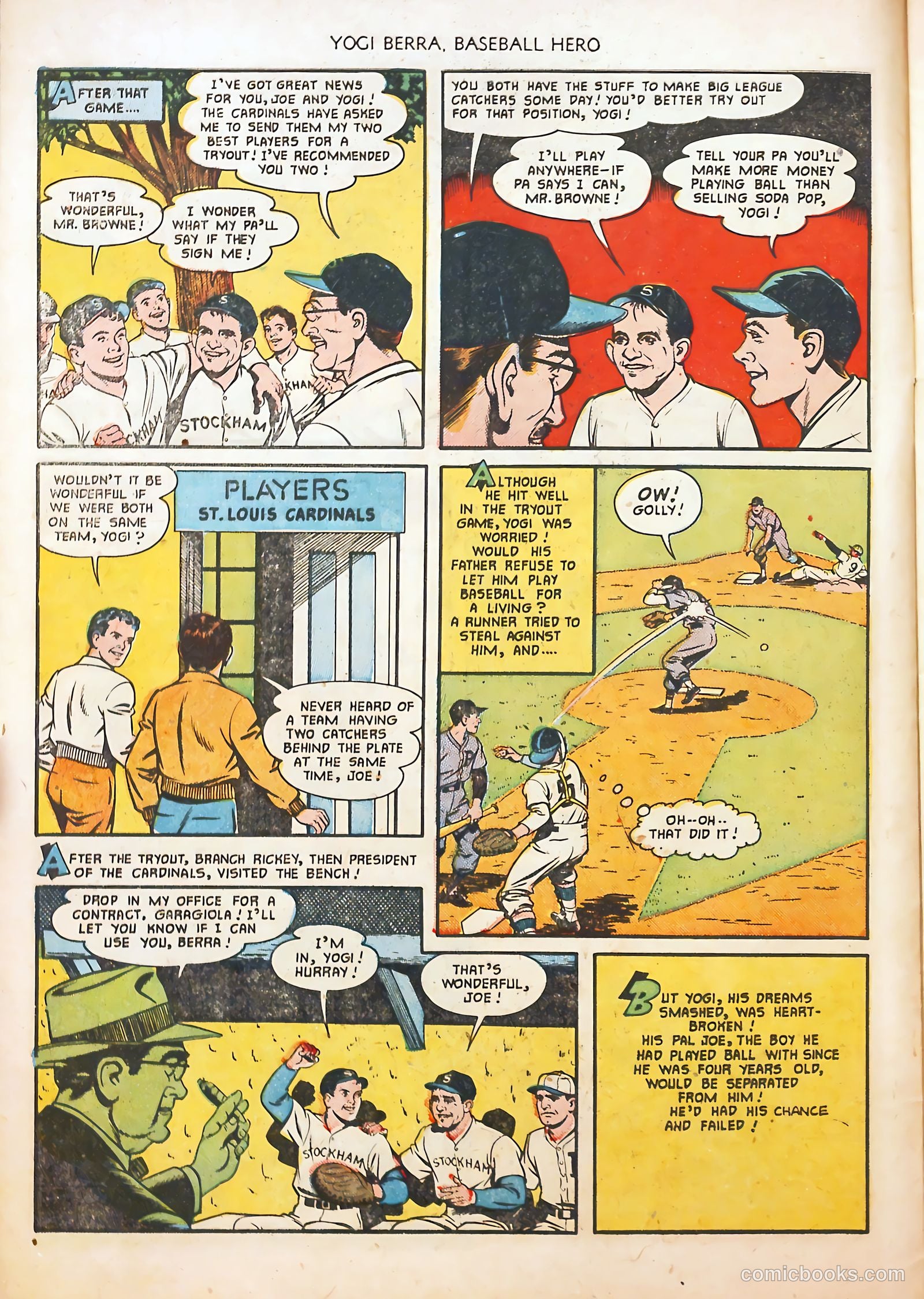 Yogi Berra #1 — page 10 of 36