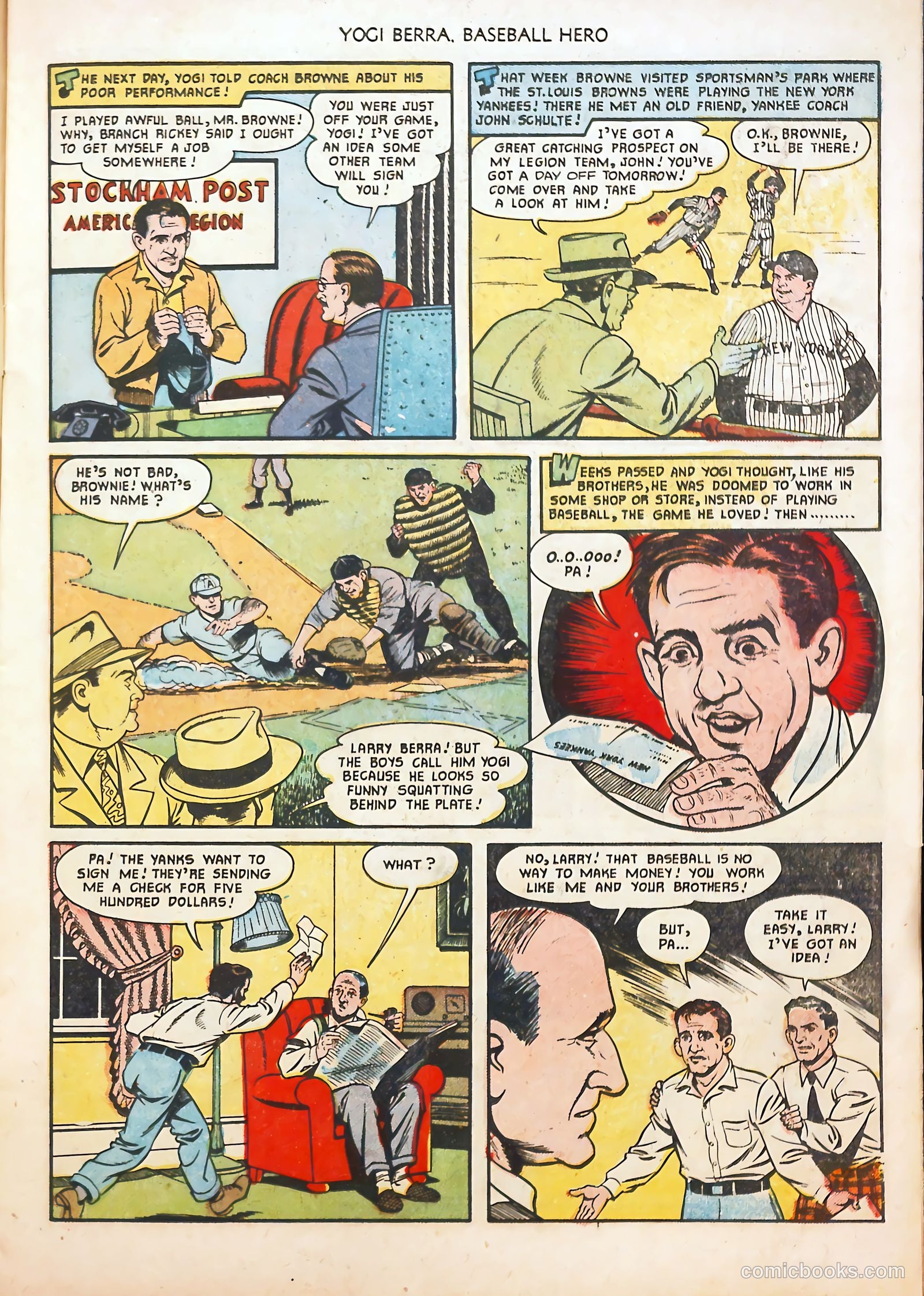 Yogi Berra #1 — page 11 of 36